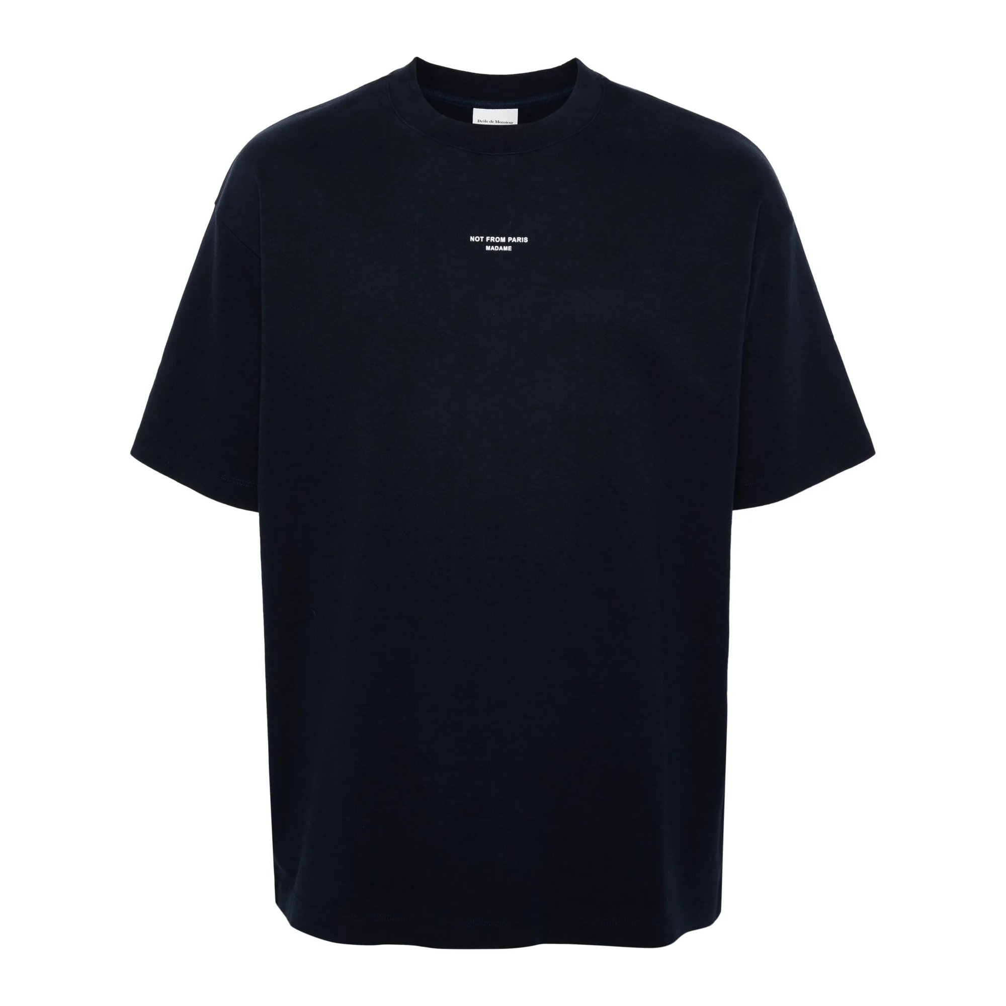 le T-shirt Slogan Classique Drole De Monsieur vista0