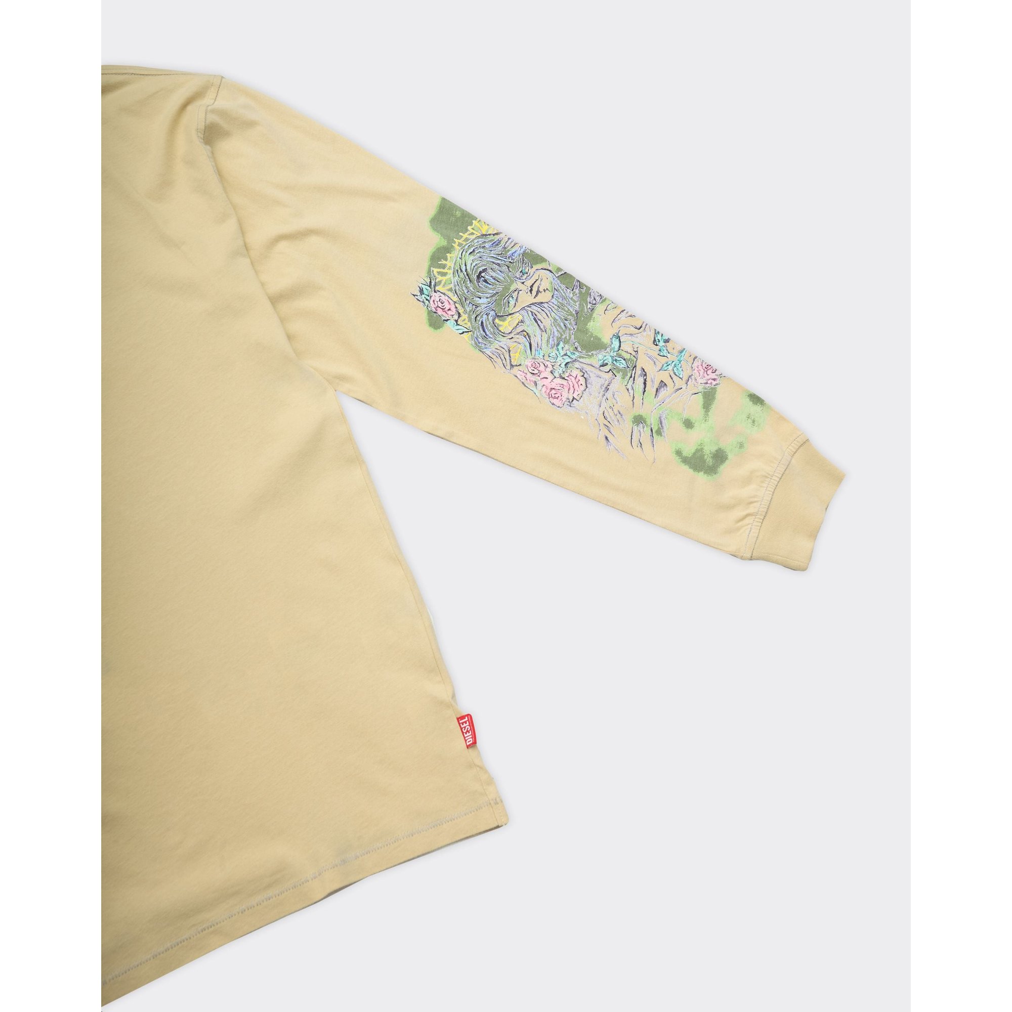 Longsleeve T-boxt-ls-r4 Beige Diesel  vista3