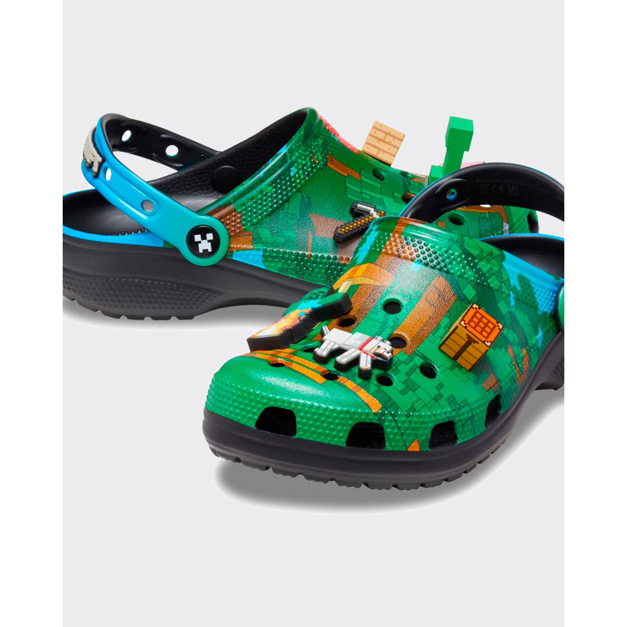 Crocs Minecraft Classic Clog Multicolor Crocs vista1