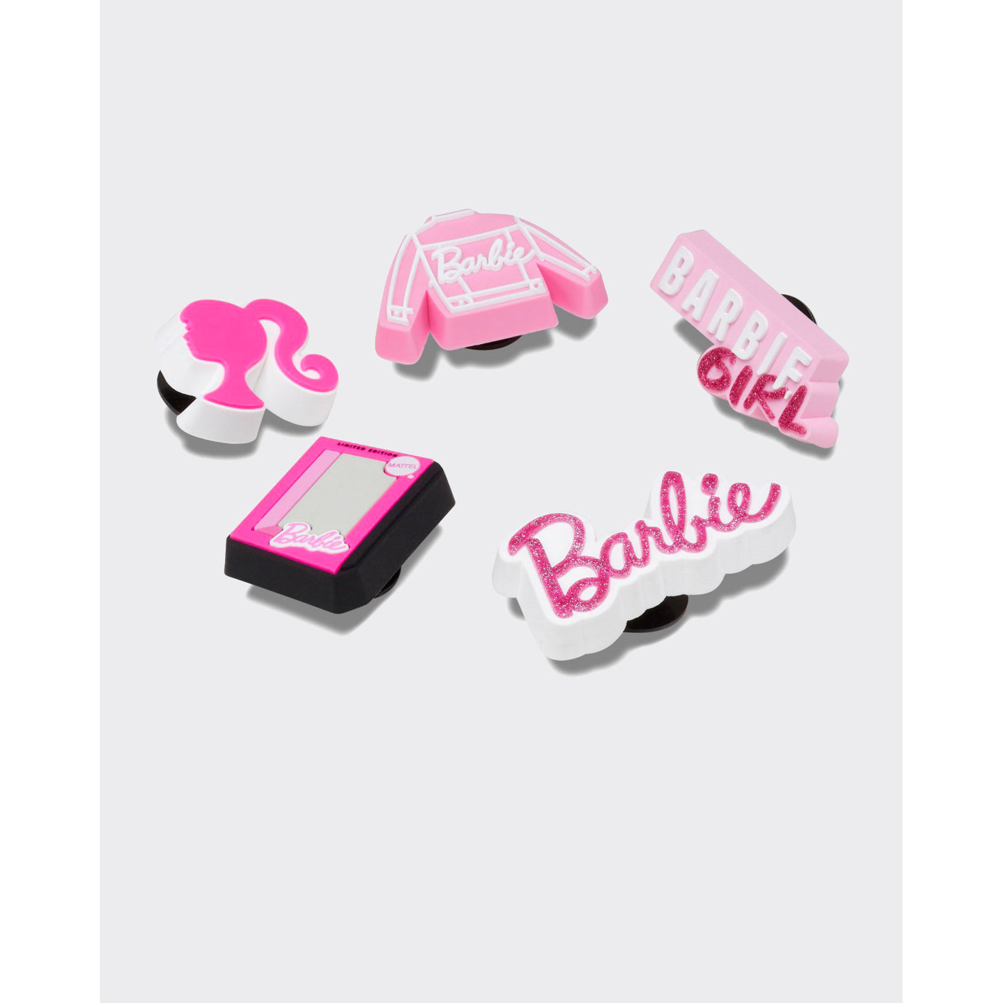 Jibbitz Barbie 5pck Crocs vista2