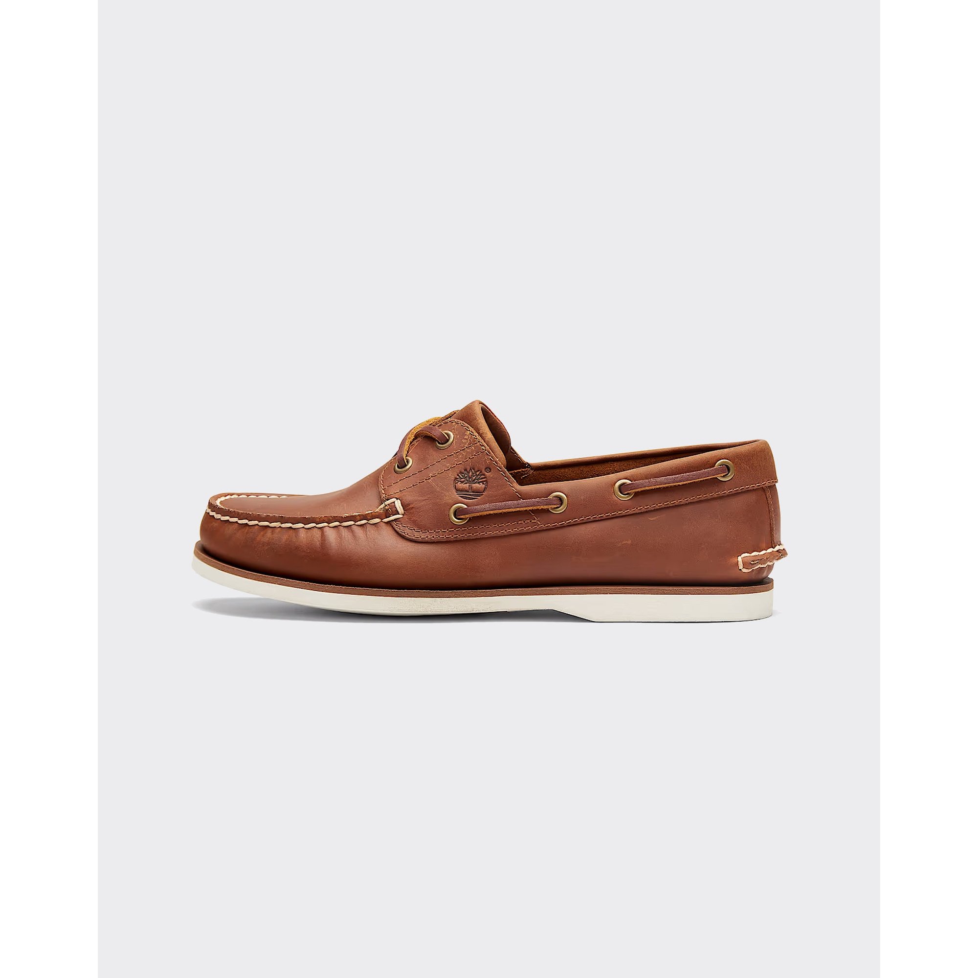 Scarpa Classic Boat Marrone Chiaro TIMBERLAND vista0