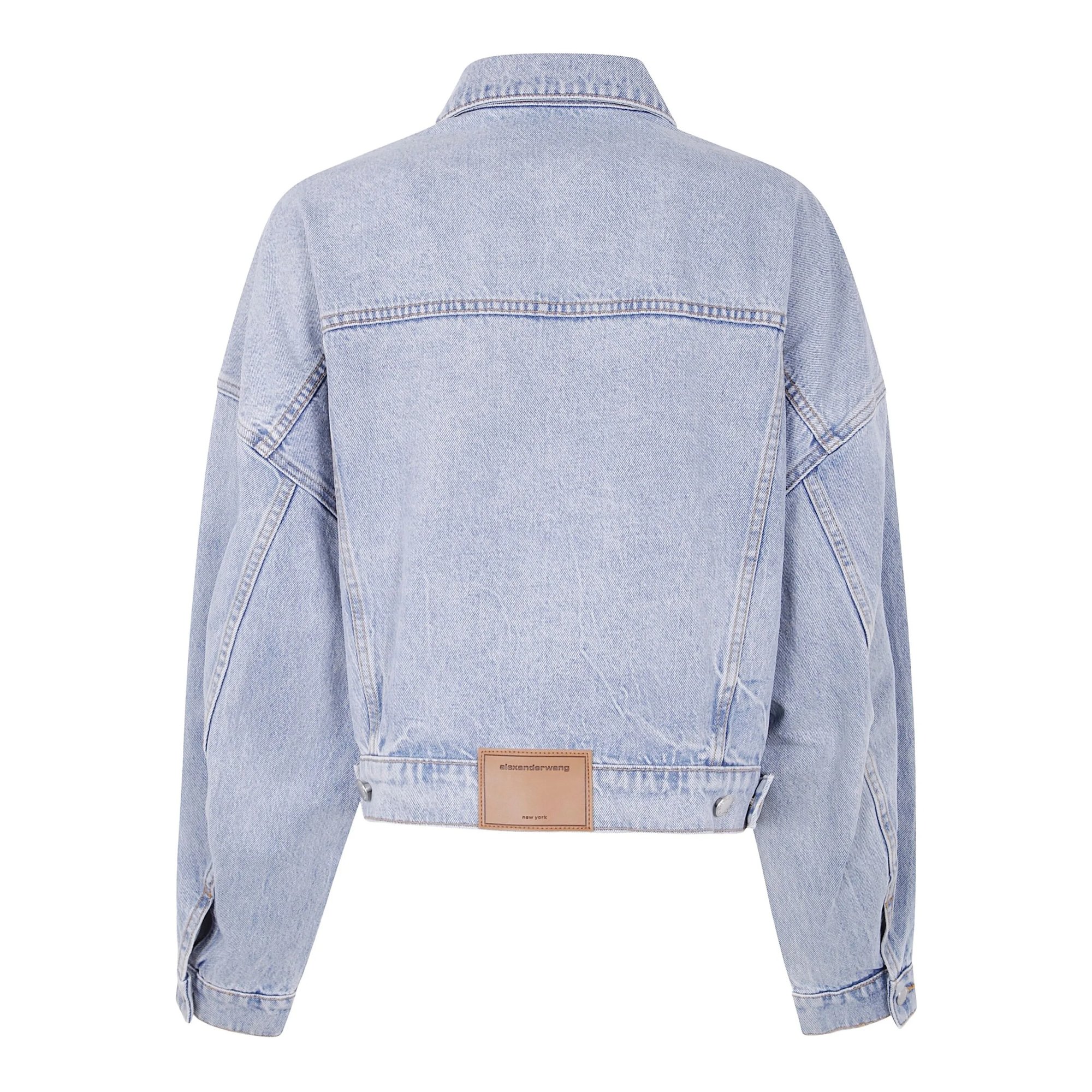 Clip Trucker Jacket Alexander Wang vista1