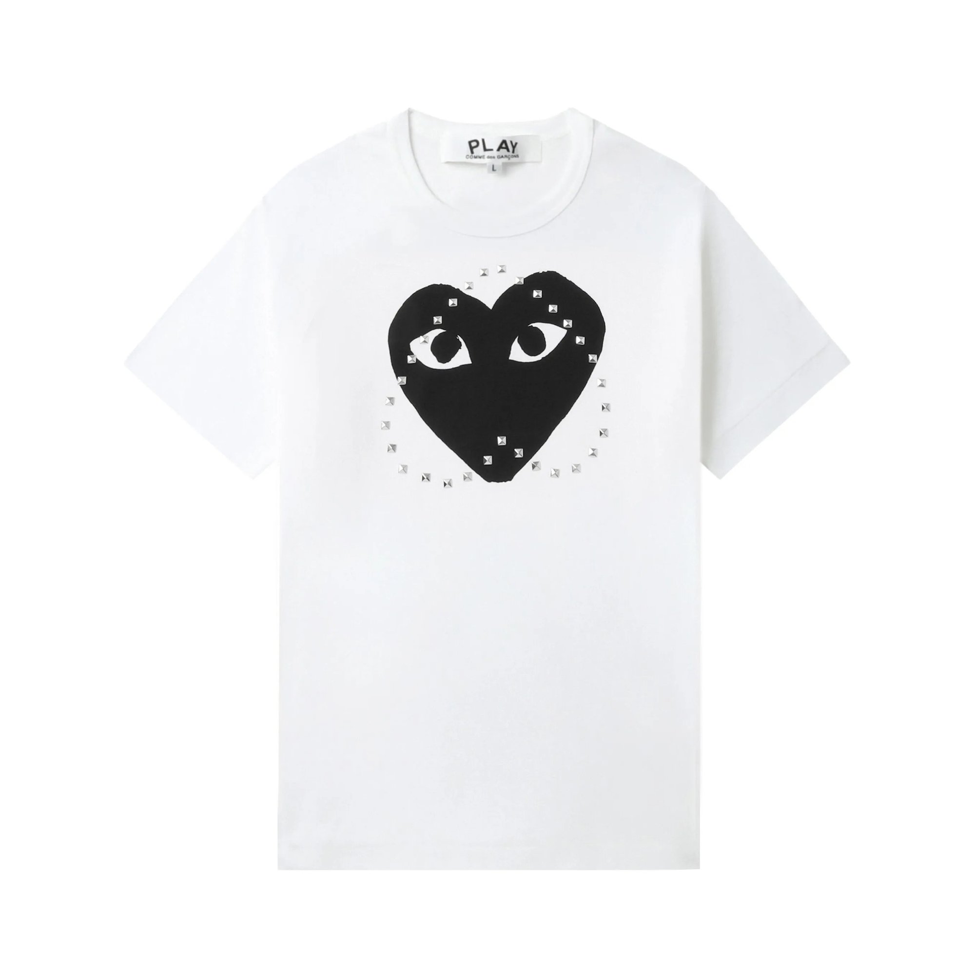 Unisex T-shirt Print Black x Studs Comme des Garçons Play vista0