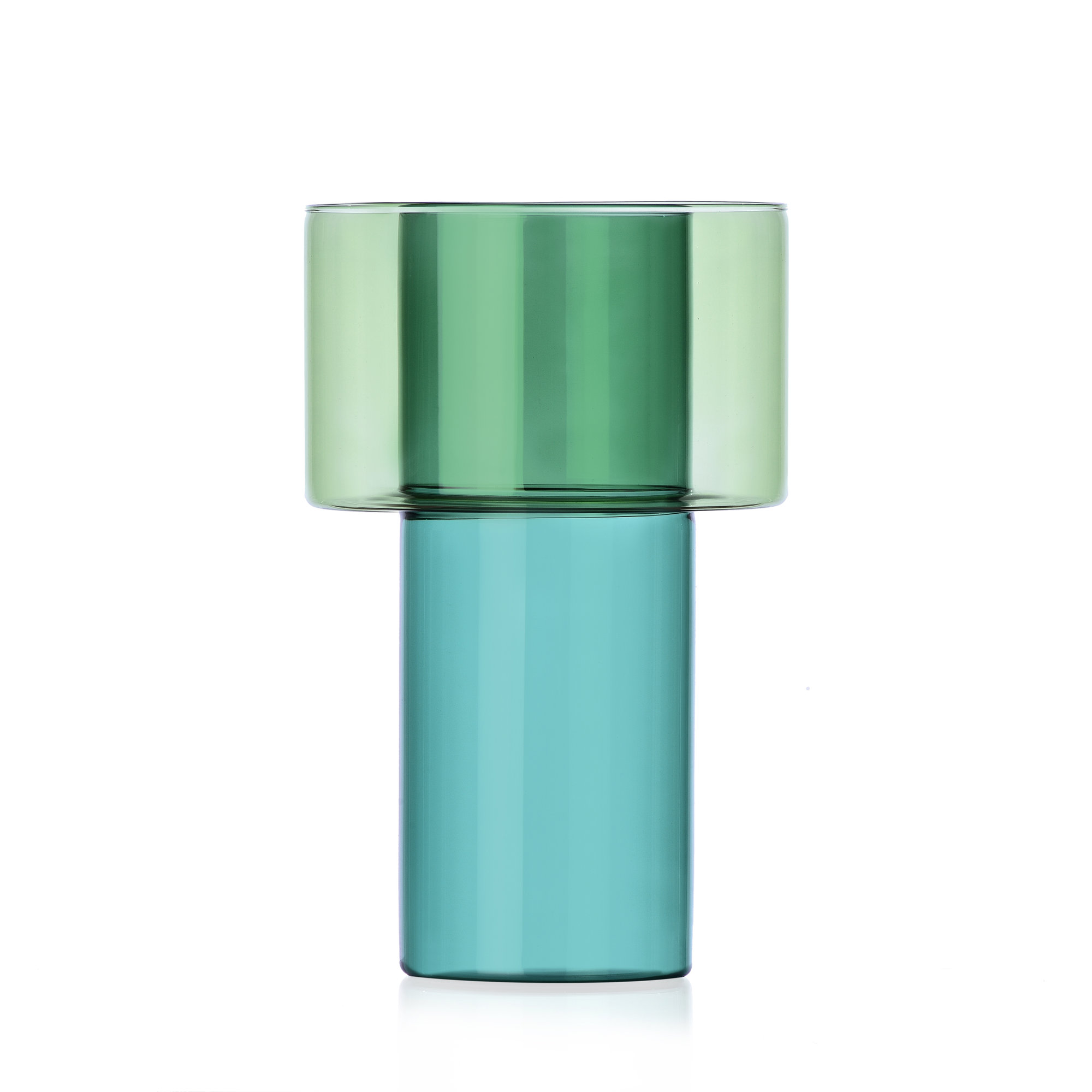 Boreale Vase a Petrol-green Ichendorf Milano vista0