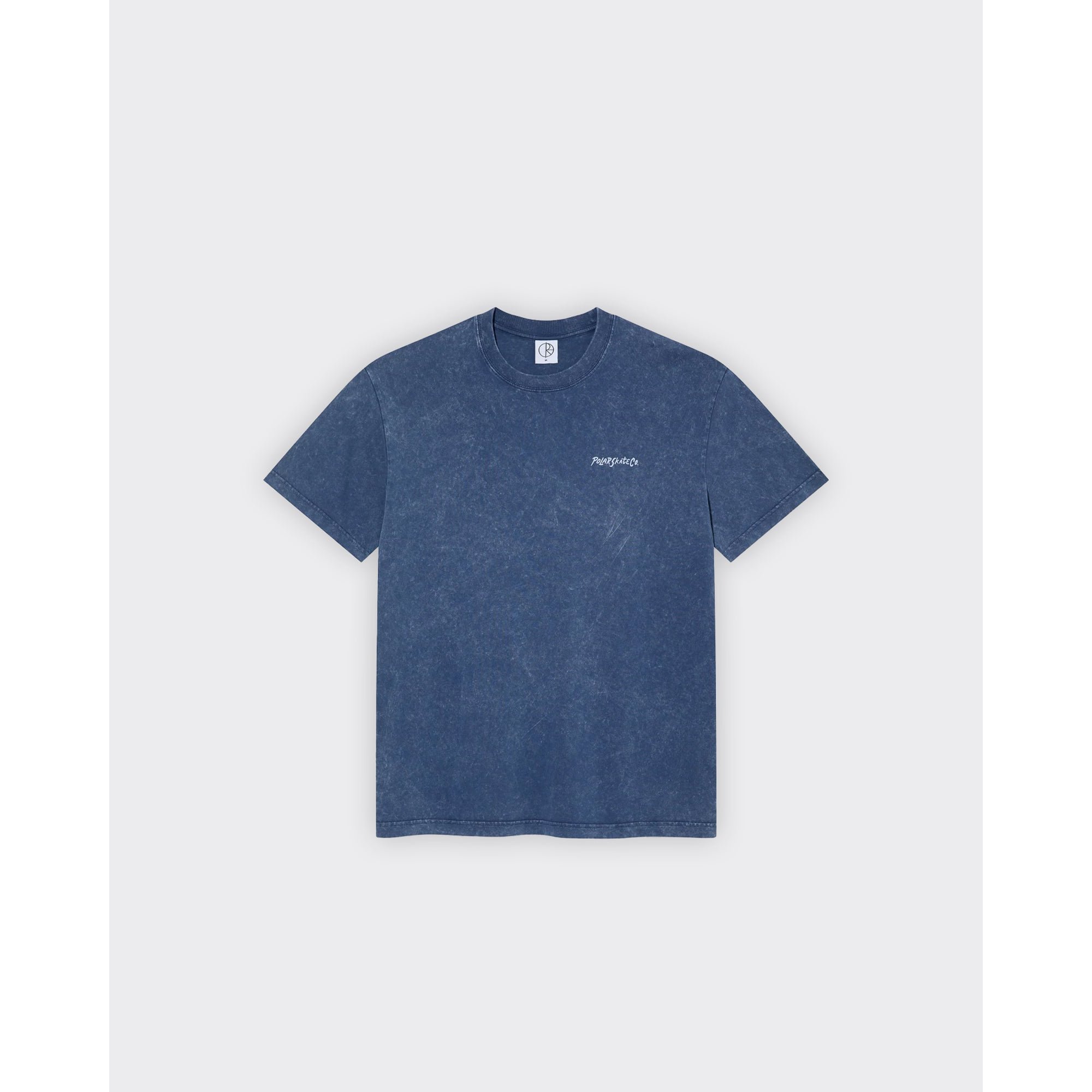 T-shirt Acid Surf Logo Blu polar vista0