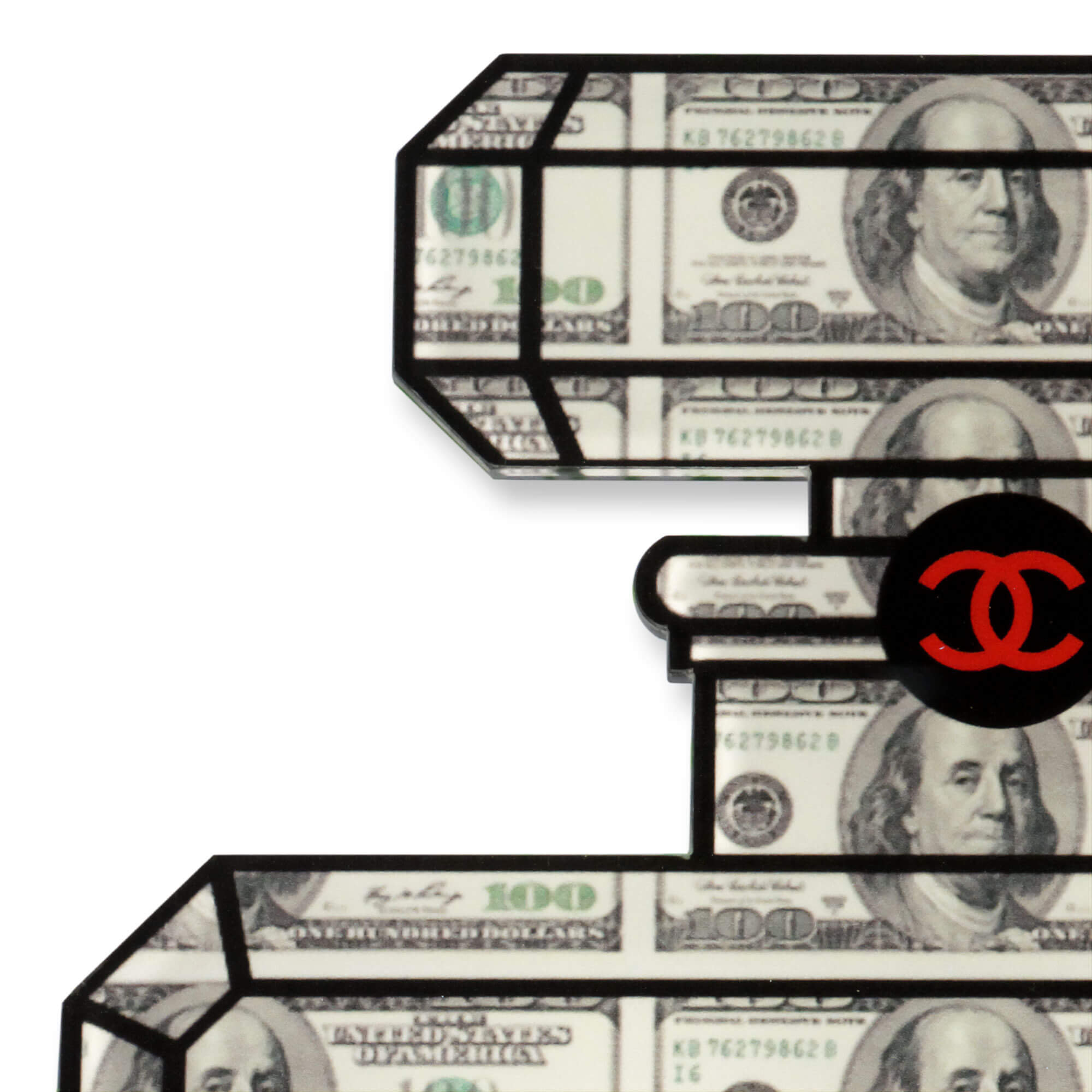 Adm - Afdruk op Acryl 'Parfumflesje Benjyfum' Arte dal mondo vista3