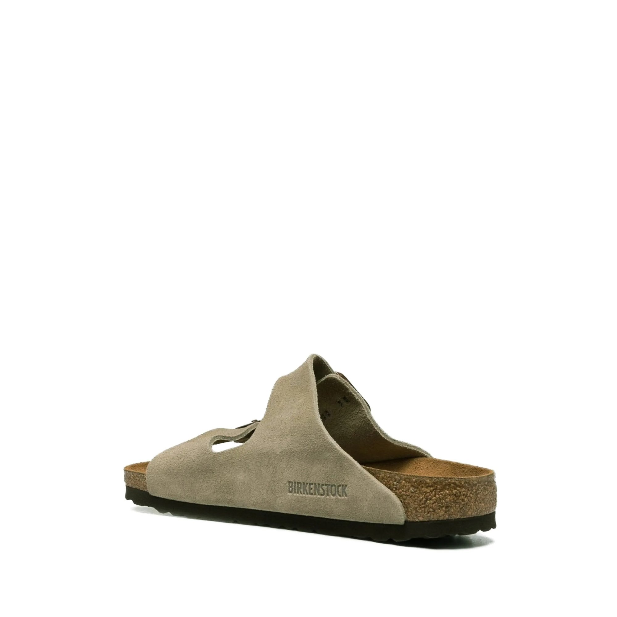 Arizona Sfb Taupe, Suede Leather Birkenstock vista3