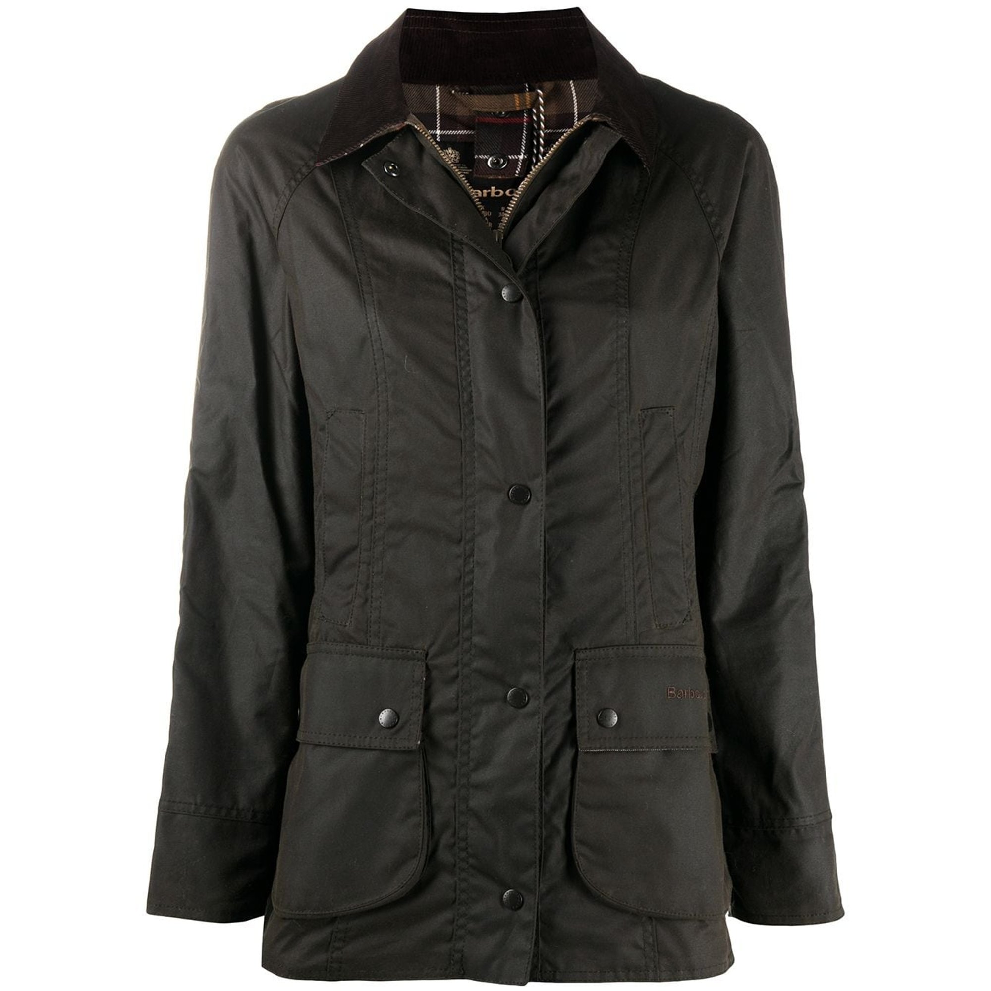 Classic Beadnell Wax Jacket Barbour vista0