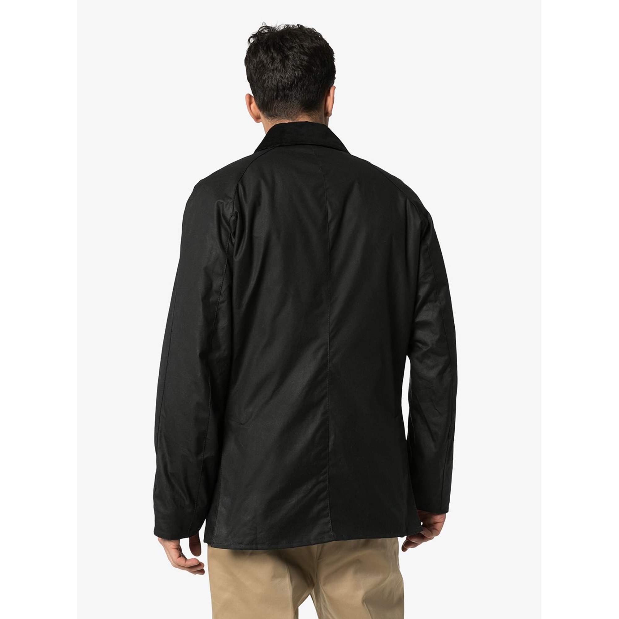 Ashby Wax Jacket Barbour vista1