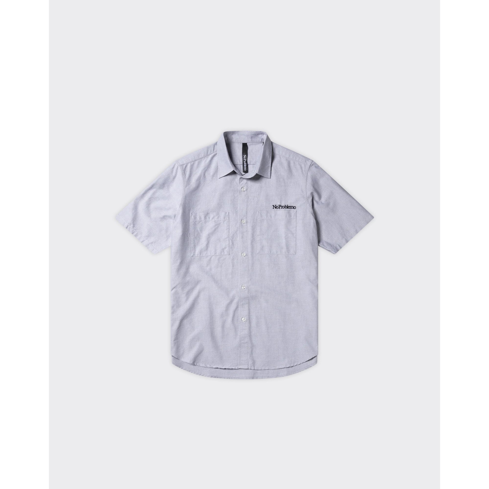 Camicia ss Uniform Grigia No Problemo vista0