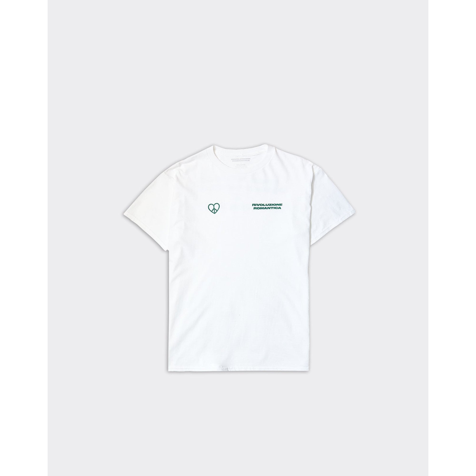T-shirt Tagliatella Bianca Rivoluzione Romantica vista1