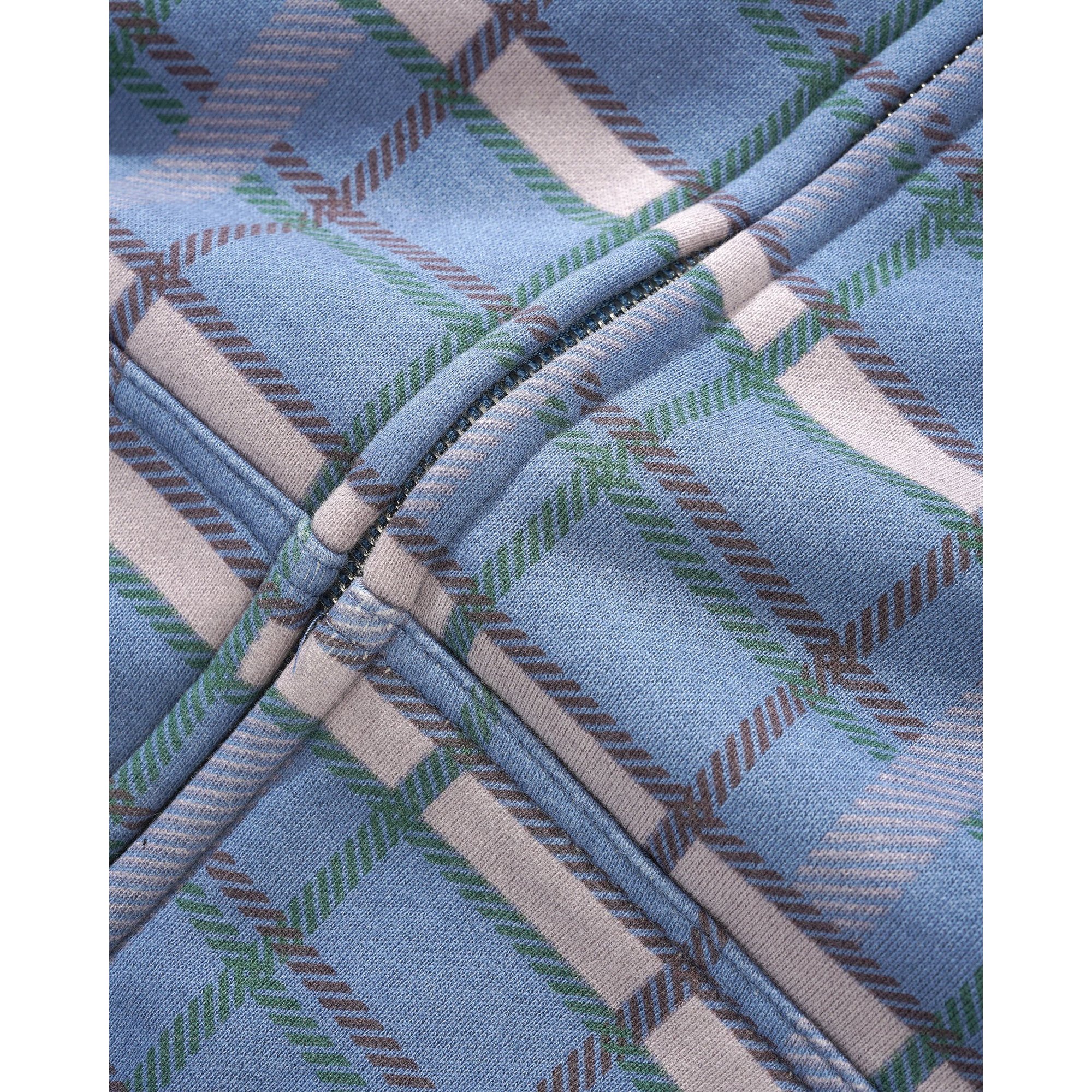 Felpa Edge Applique Zip-thru Plaid Butter Goods vista3