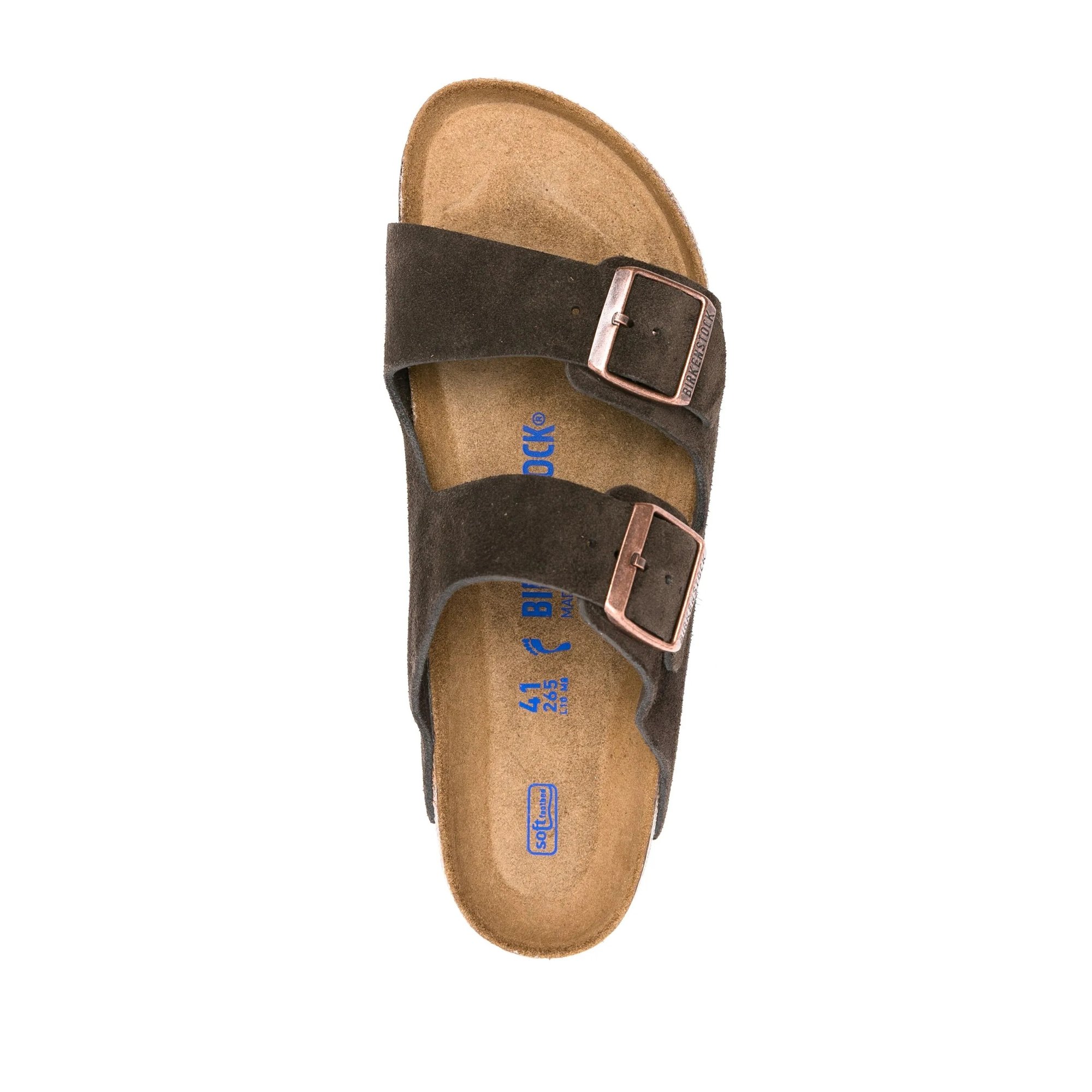 Arizona Sfb Mocca, Suede Leather Birkenstock vista3