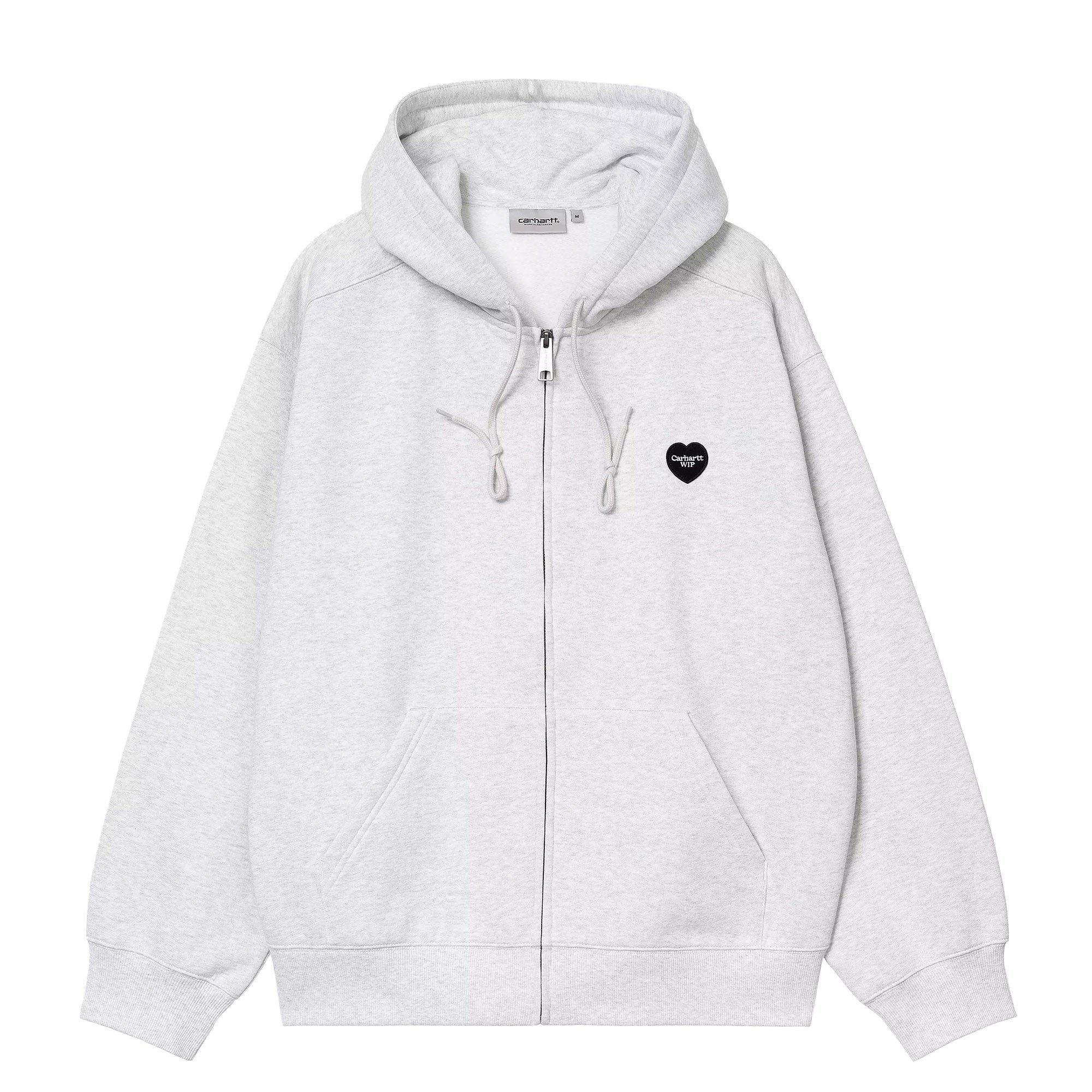 Hooded Heart ii Hartt Sweat Grey CARHARTT WIP vista0
