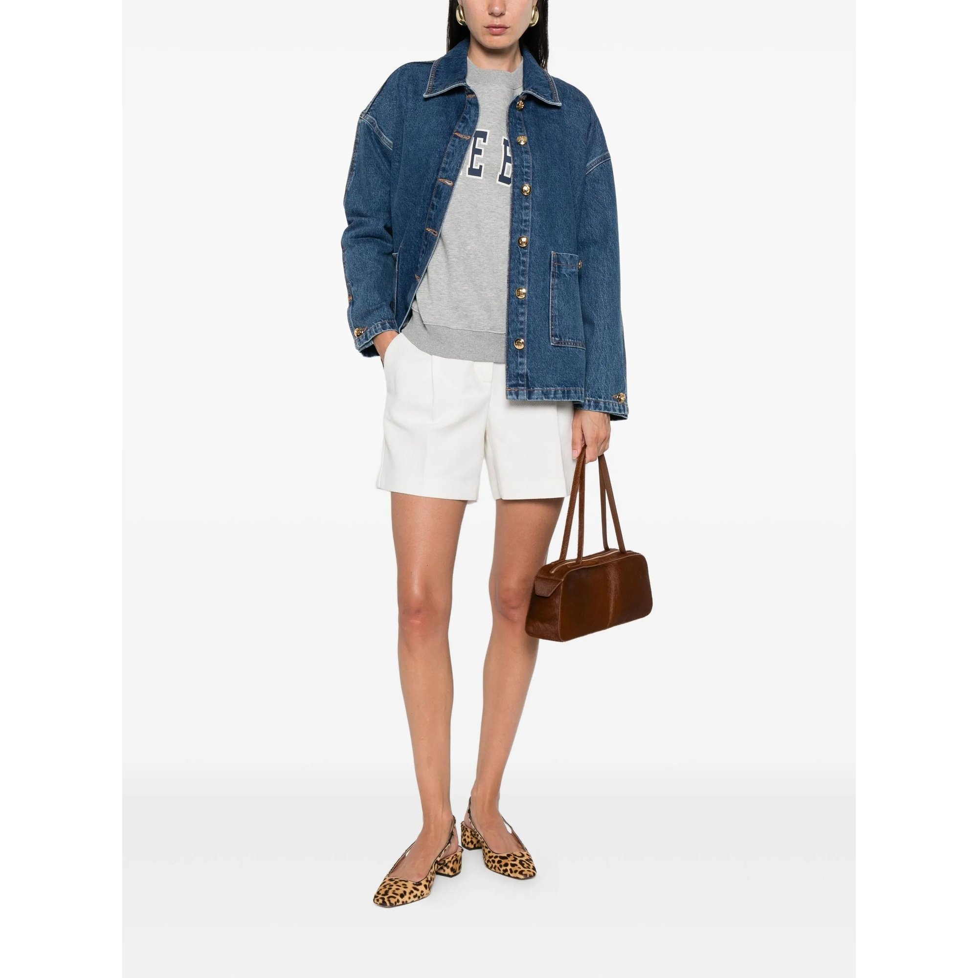 Luca Jacket - Clean Indigo Denim Anine Bing vista1