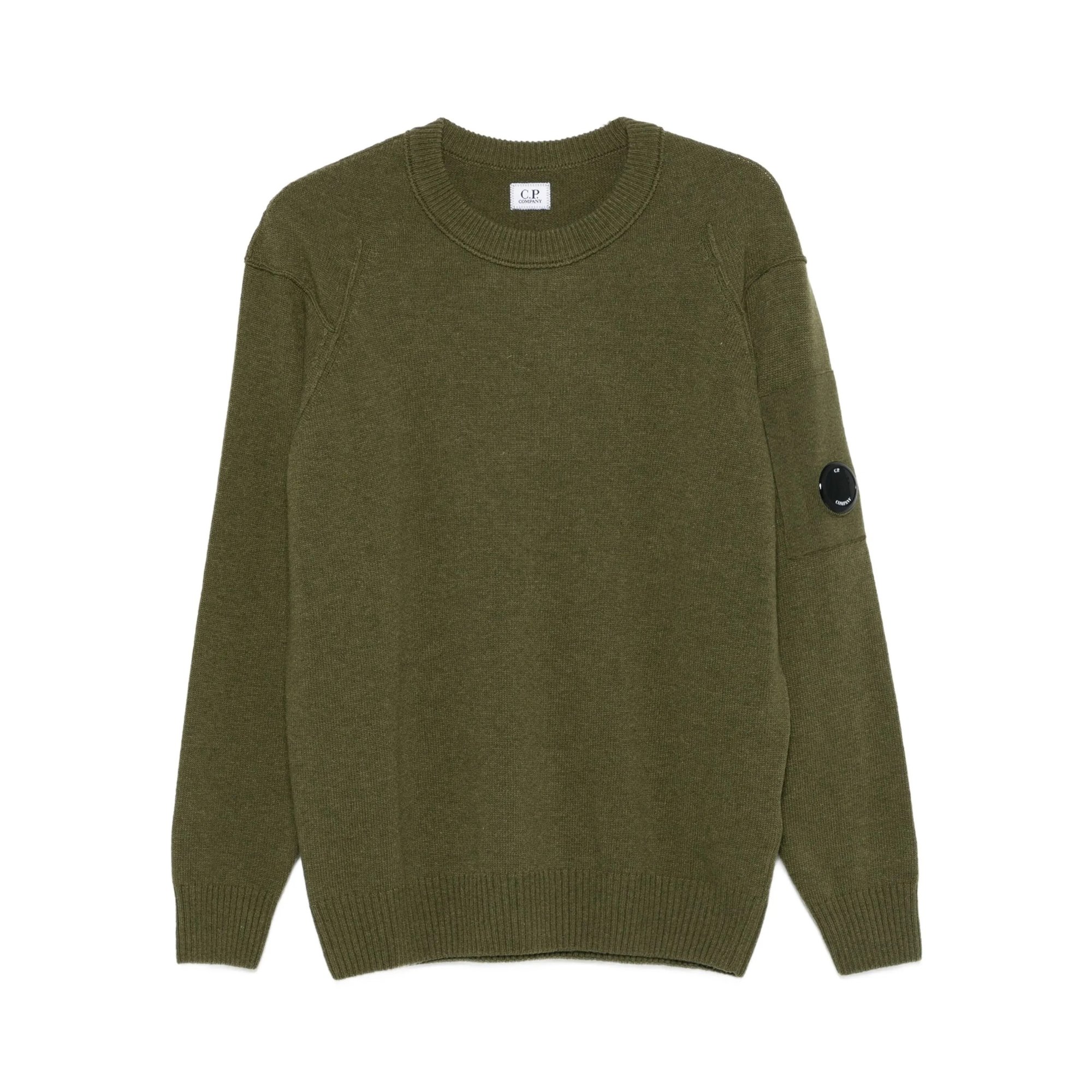 Knitwear Crew Neck in Lambswool Grs CP Company vista0