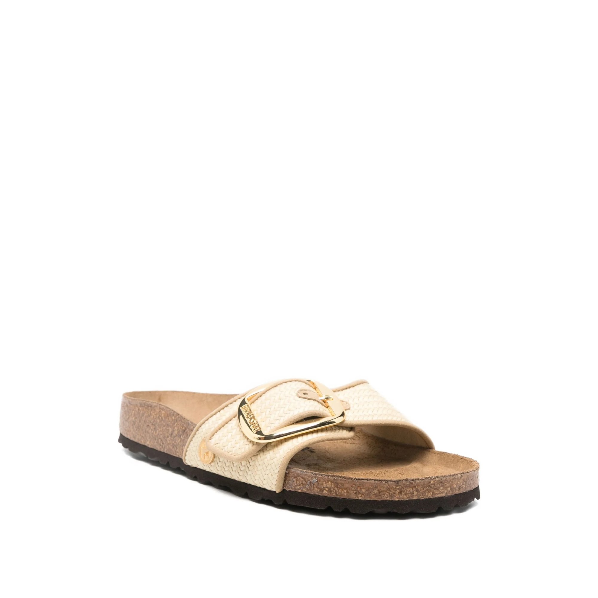 Madrid Big Buckle Natural, Raffia Birkenstock vista1