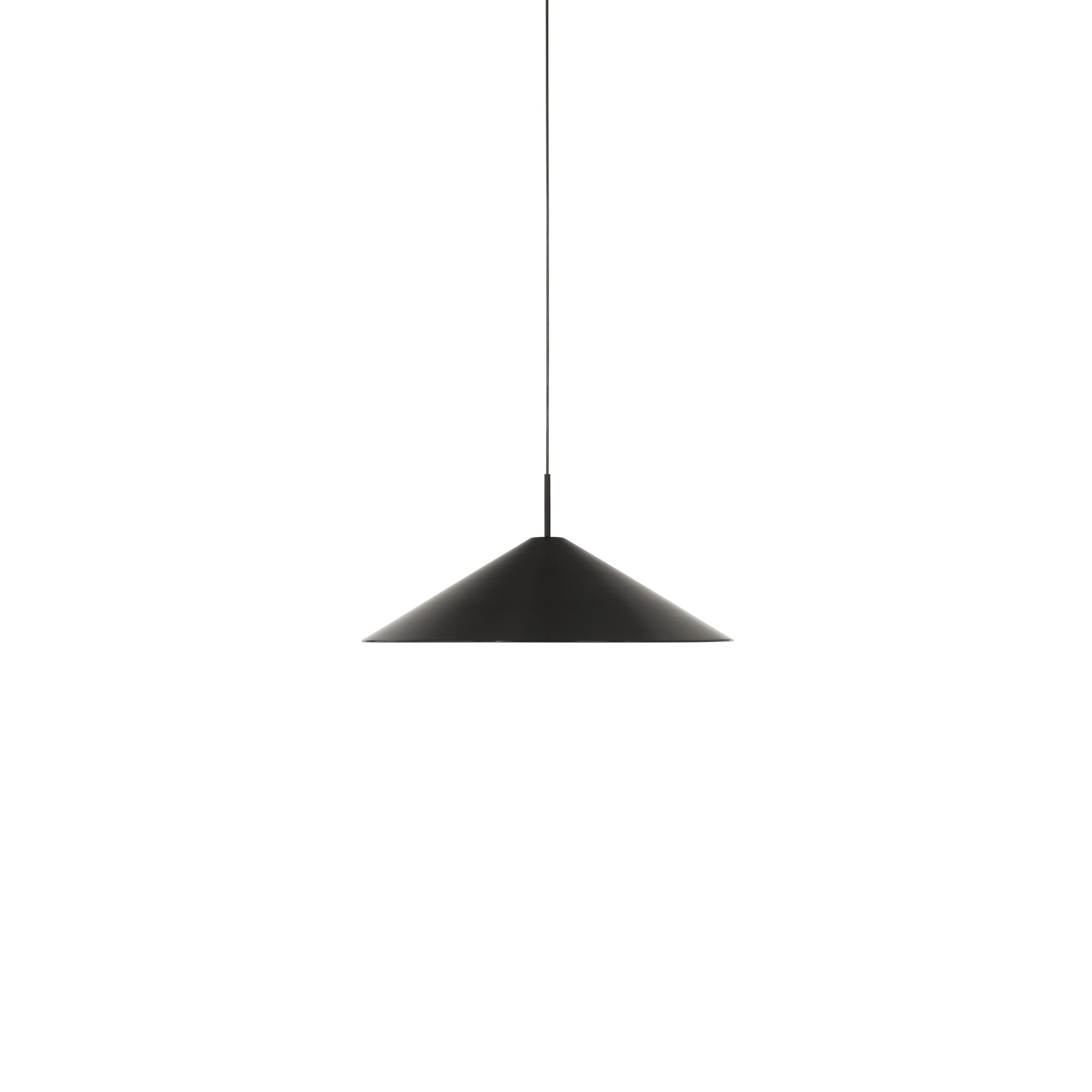 Brolly Lampada a sospensione, Ø70, Nero Anodised Alluminio, EU/AU/UK New Works vista0
