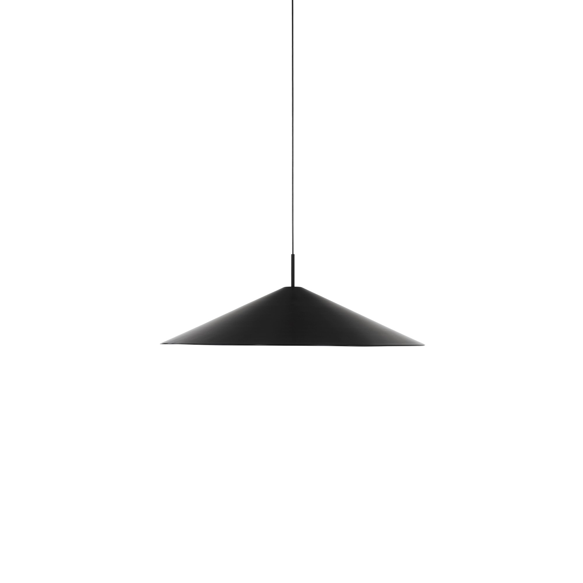 Brolly Lampada a sospensione, Ø90, Nero Anodised Alluminio, EU/AU/UK New Works vista0