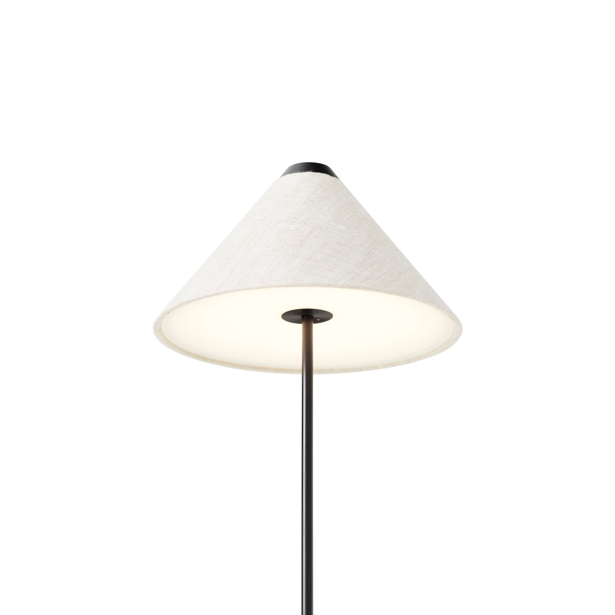 Brolly Portatile Lampada da tavolo, Linen New Works vista4