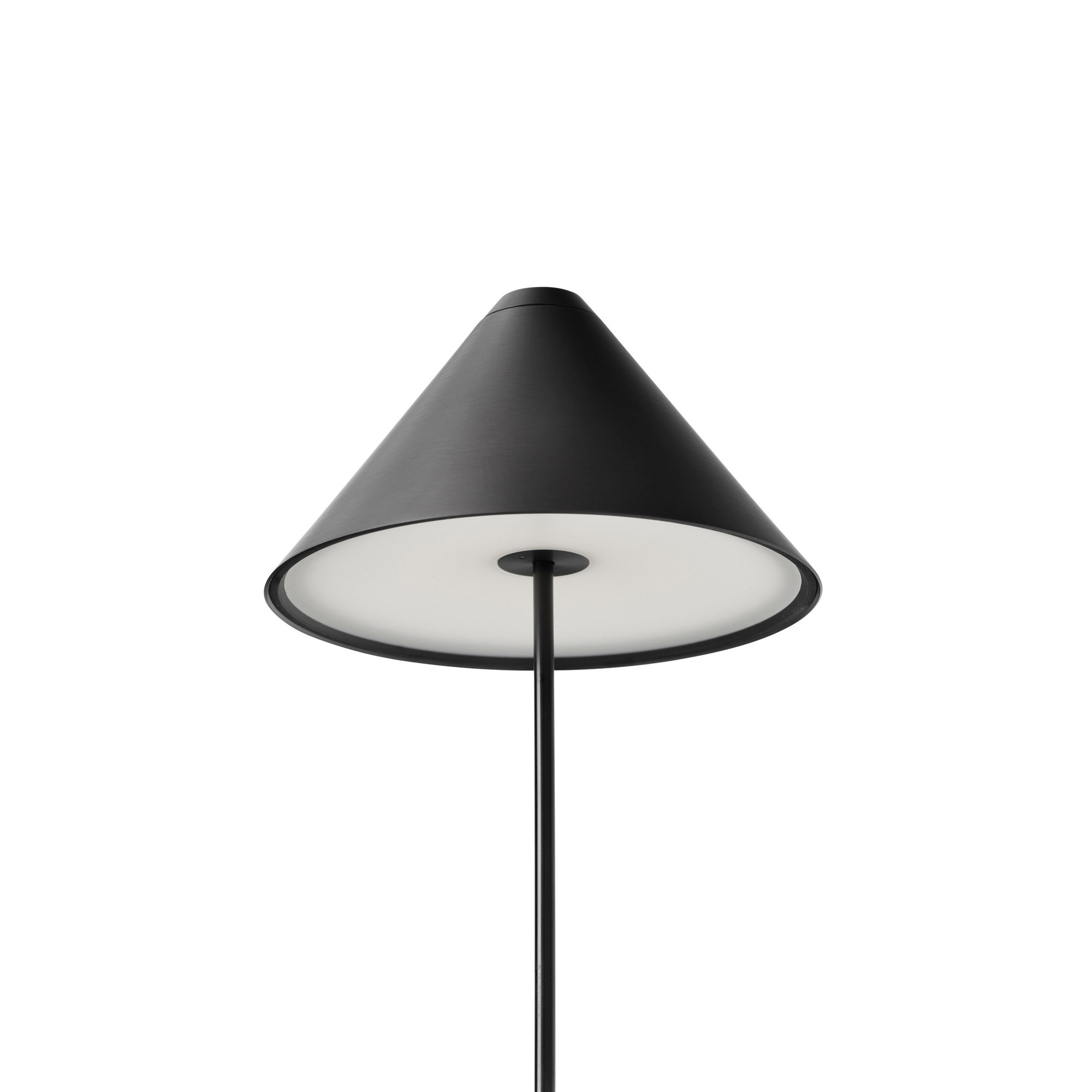 Brolly Portatile Lampada da tavolo, Acciaio Nero New Works vista5