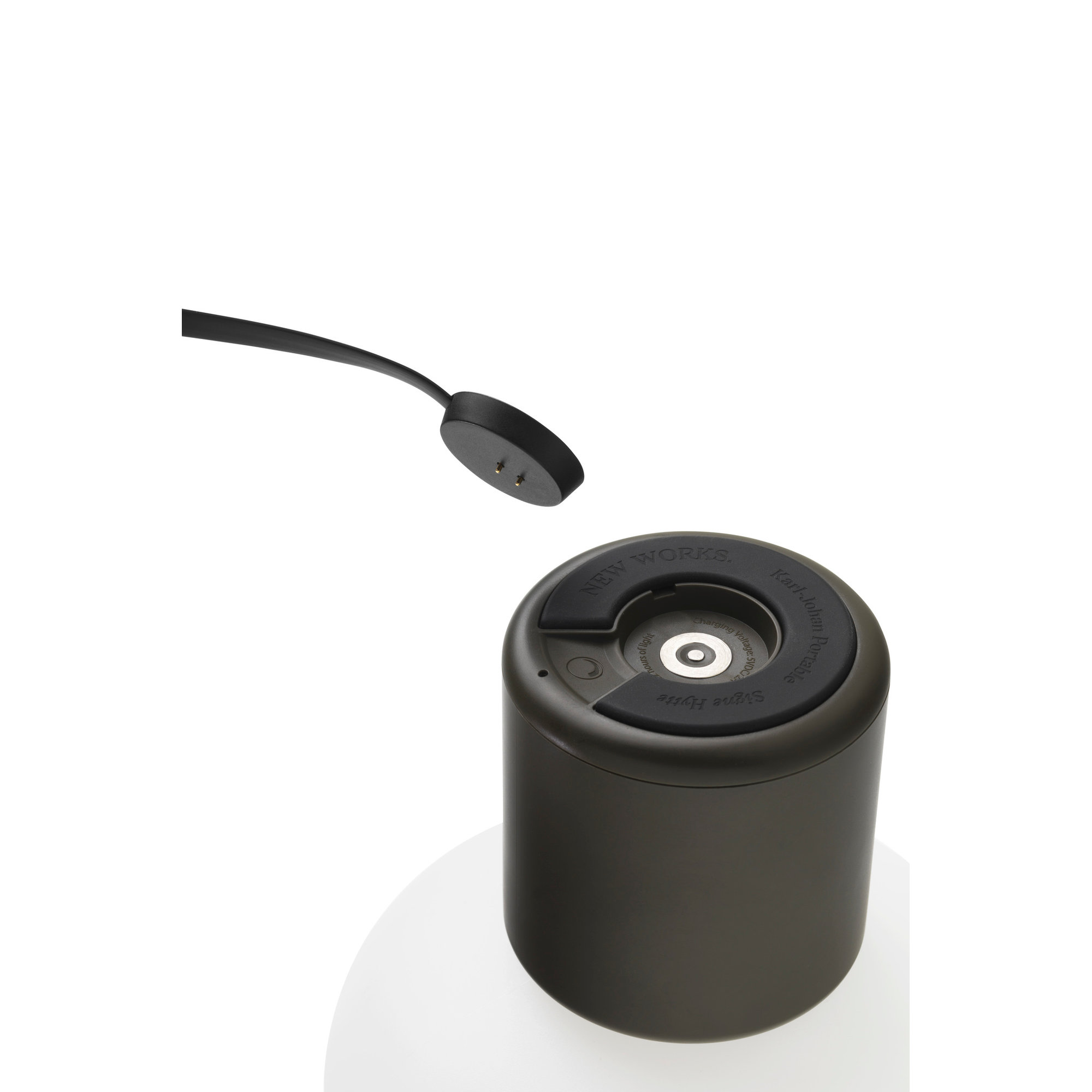 Karl-Johan Portatile Lampada da tavolo, Forest Green New Works vista2