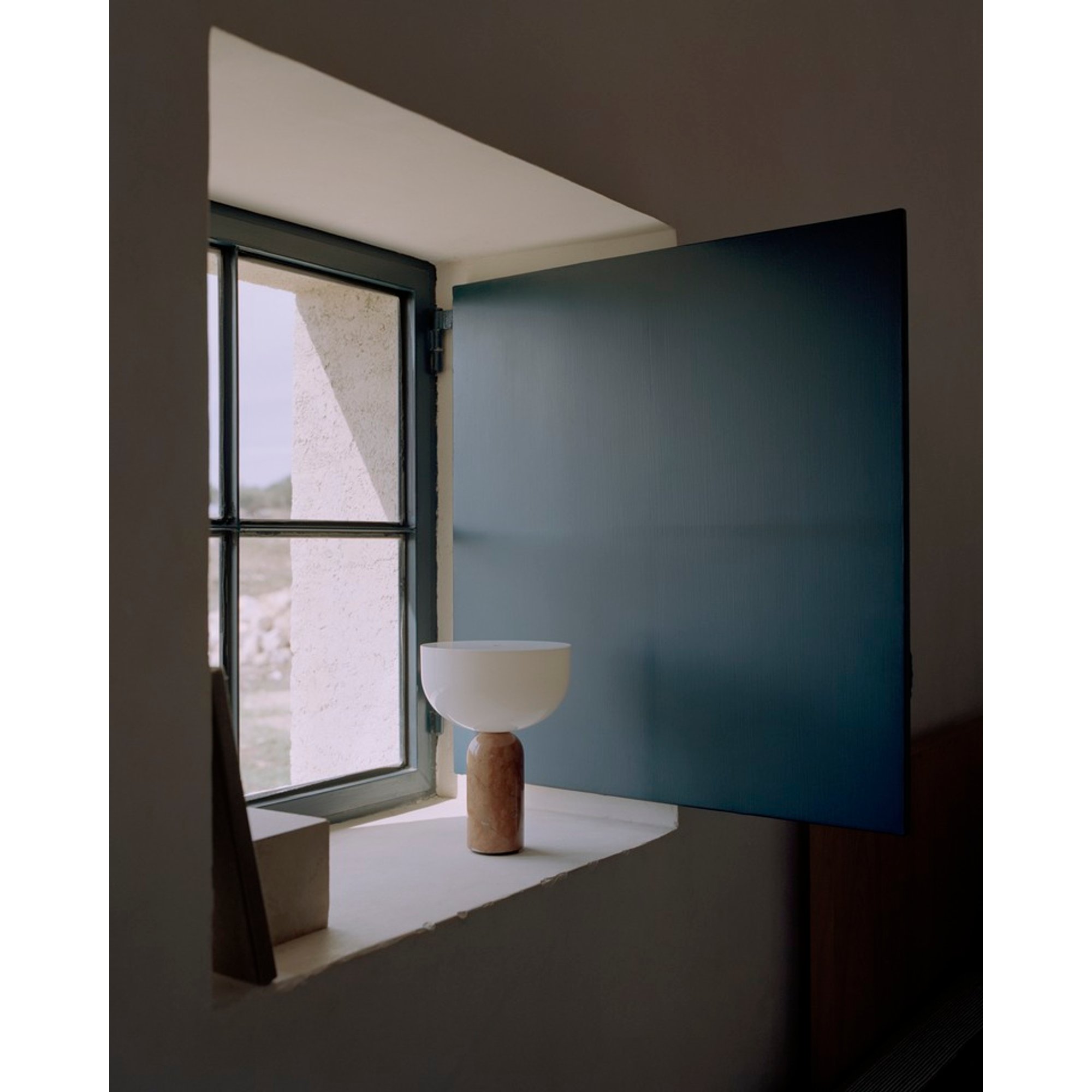 Kizu Portatile Lampada da tavolo, Breccia Pernice New Works vista6