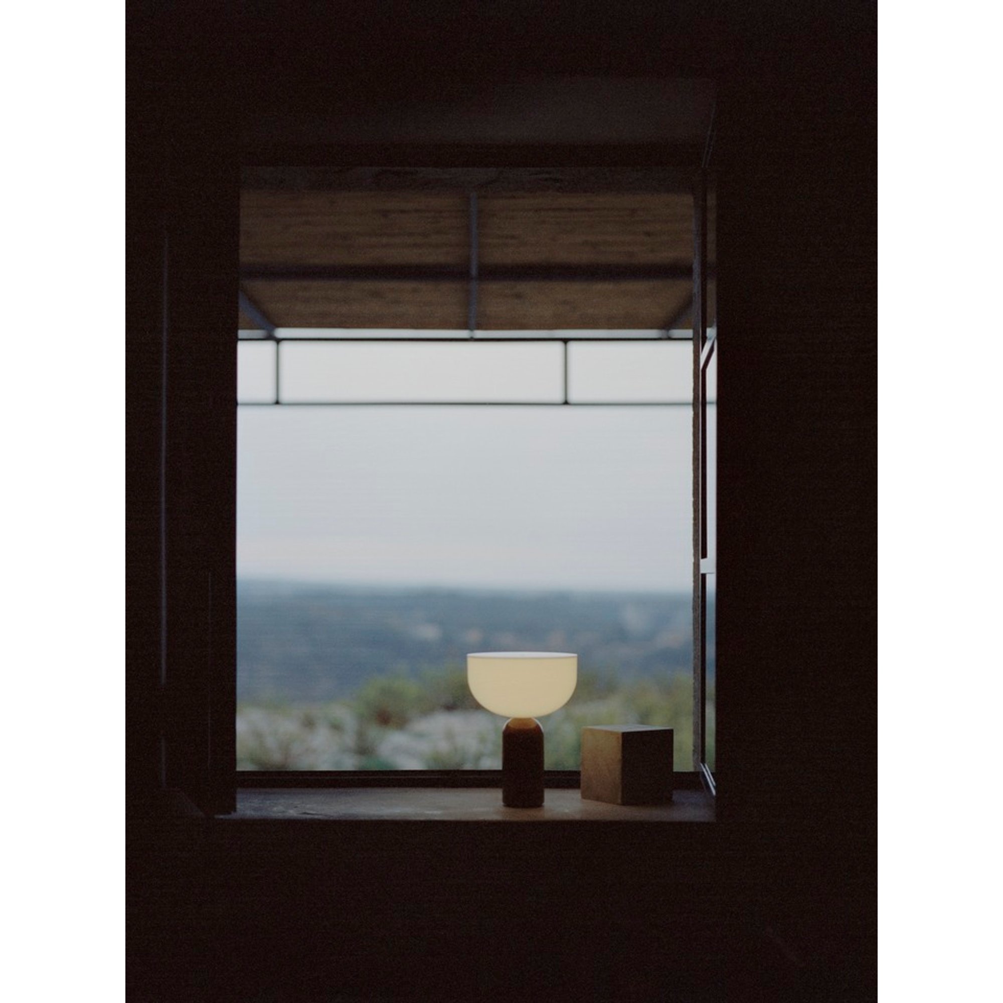 Kizu Portatile Lampada da tavolo, Breccia Pernice New Works vista7