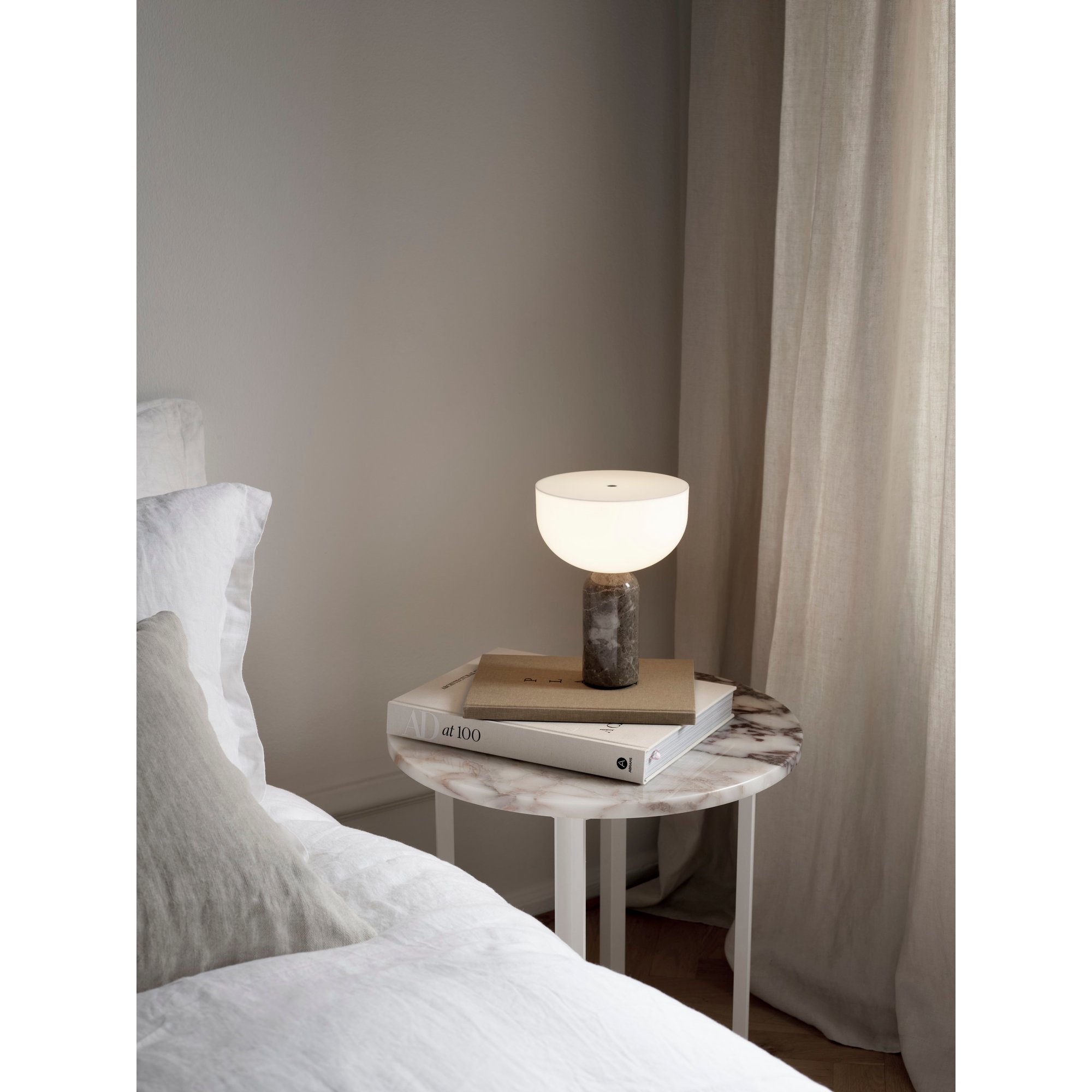 Kizu Portatile Lampada da tavolo, Gris Du Marais New Works vista5