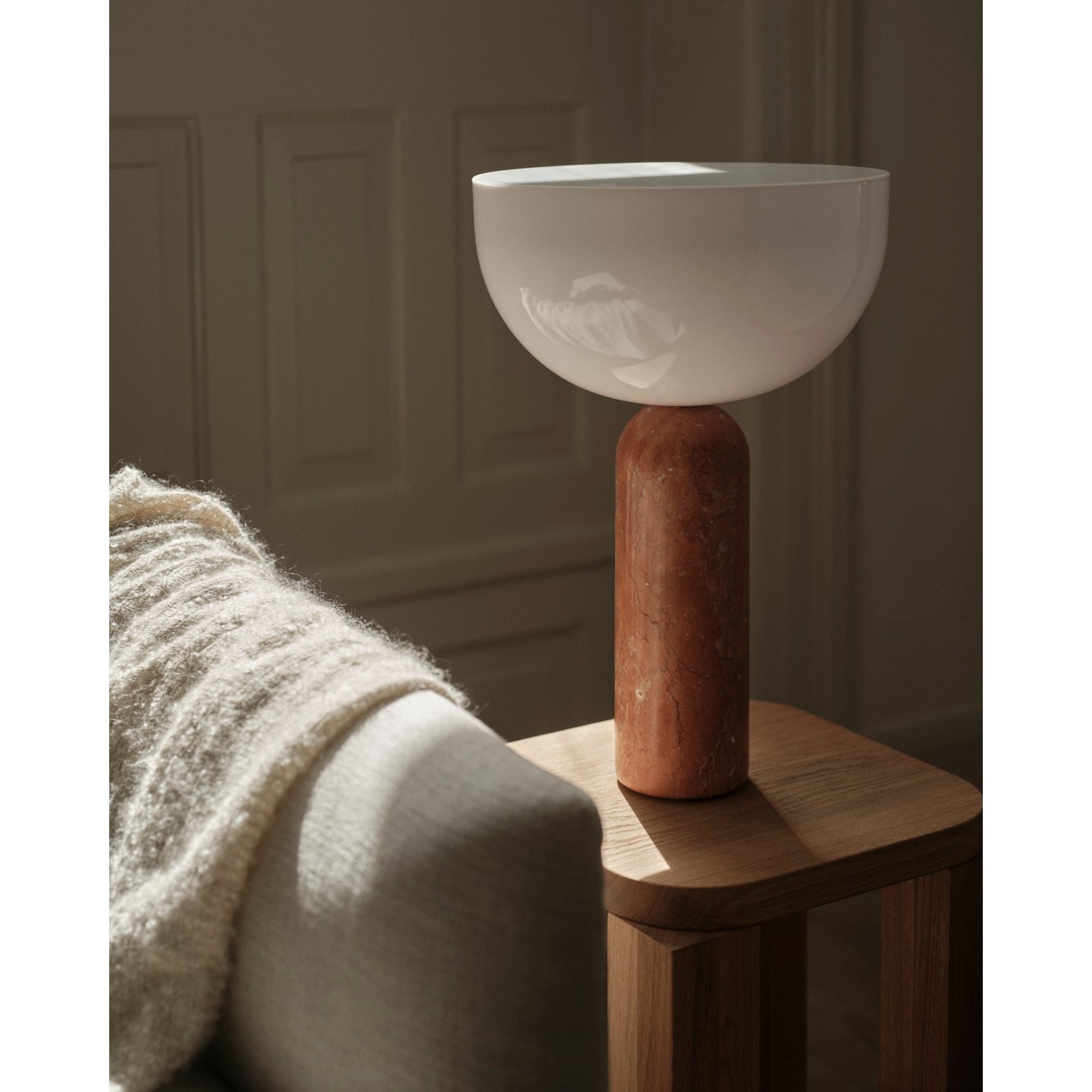 Kizu Lampada da tavolo, Large, Breccia Pernice, CN New Works vista2