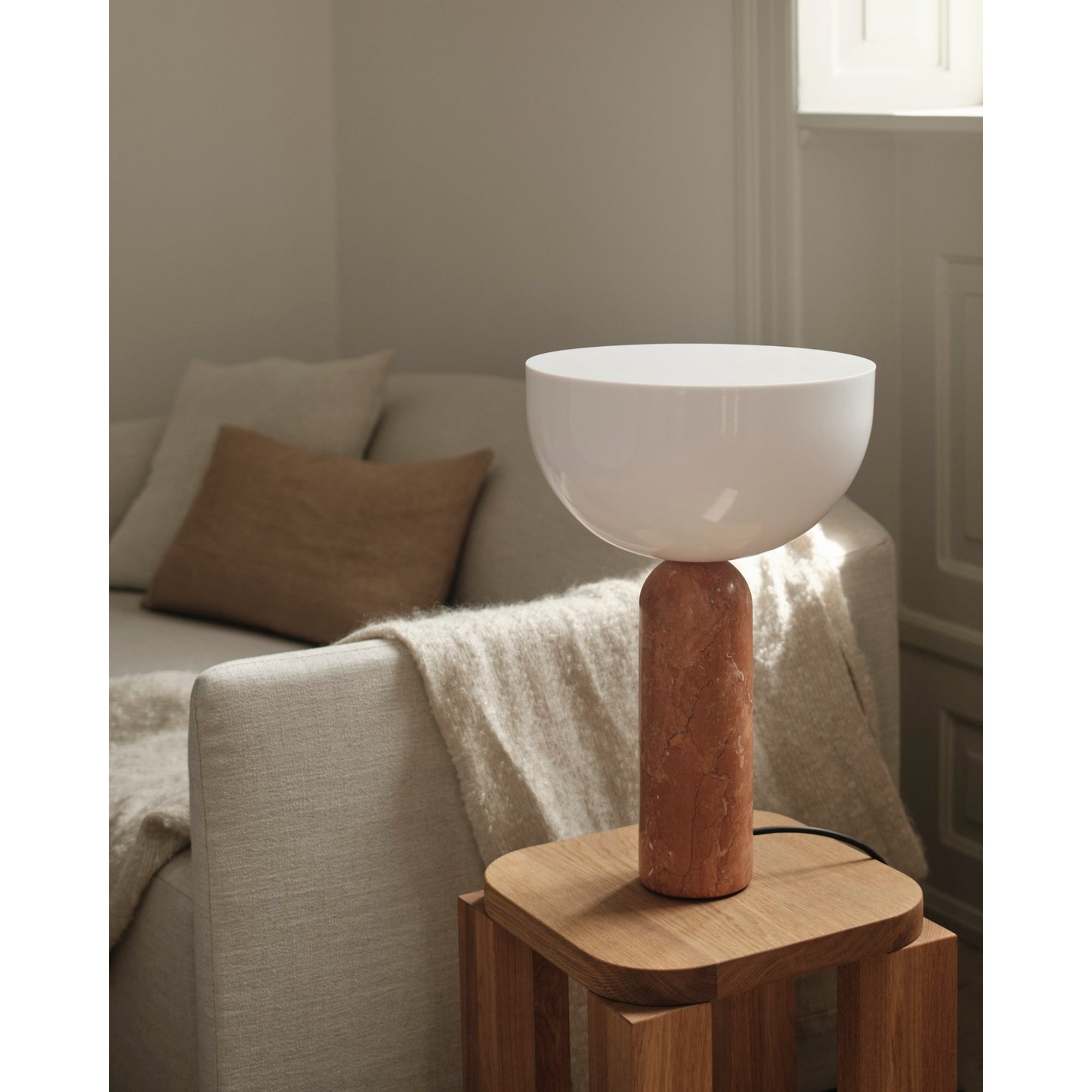 Kizu Lampada da tavolo, Large, Breccia Pernice, CN New Works vista3