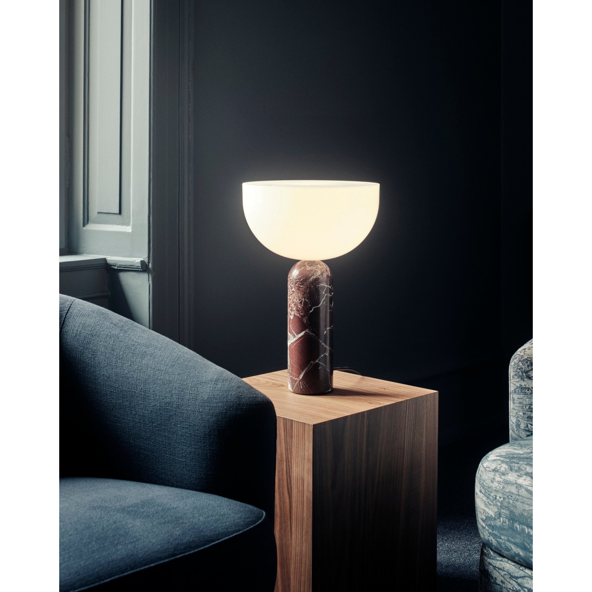 Kizu Lampada da tavolo, Large, Rosso Levanto, EU New Works vista3