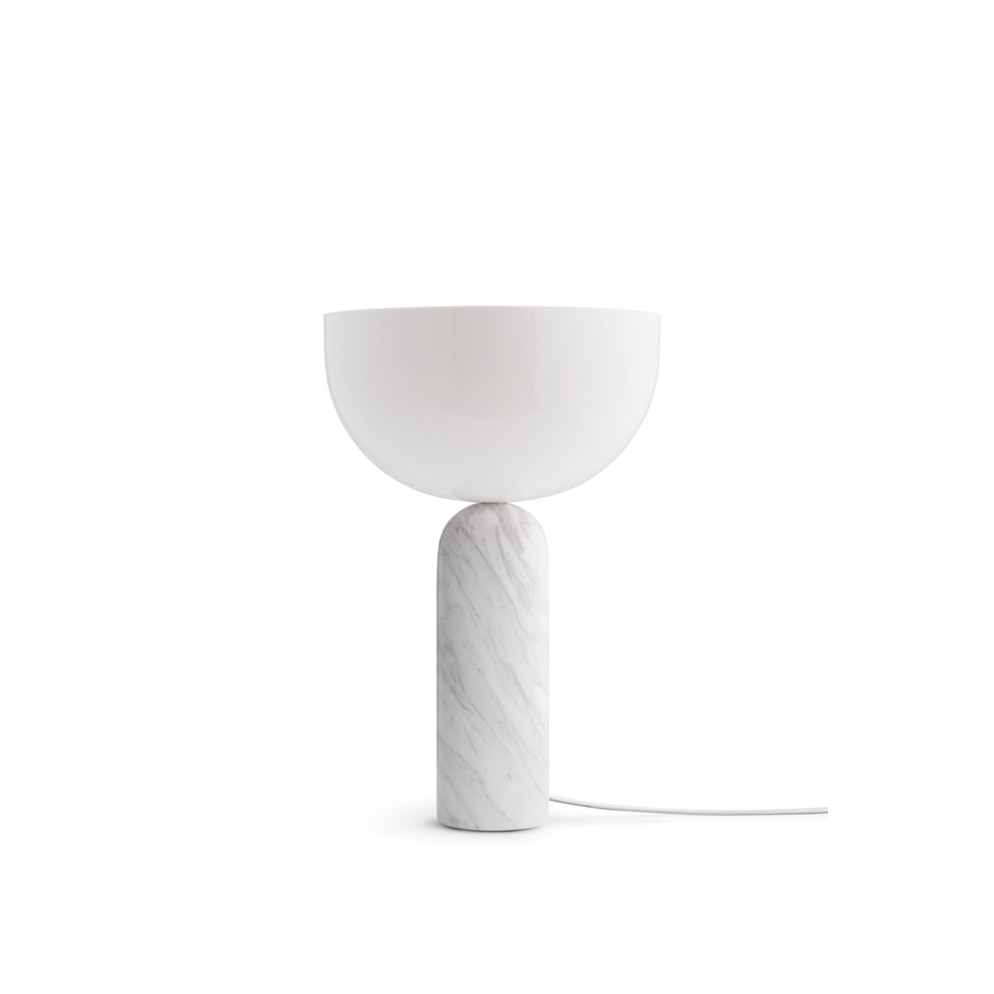Kizu Lampada da tavolo, Large, Bianco Marmo, EU New Works vista0
