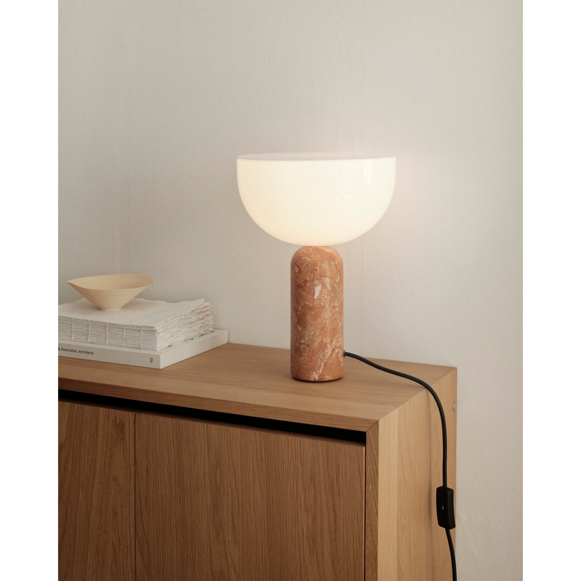 Kizu Lampada da tavolo, Small, Breccia Pernice, EU New Works vista3