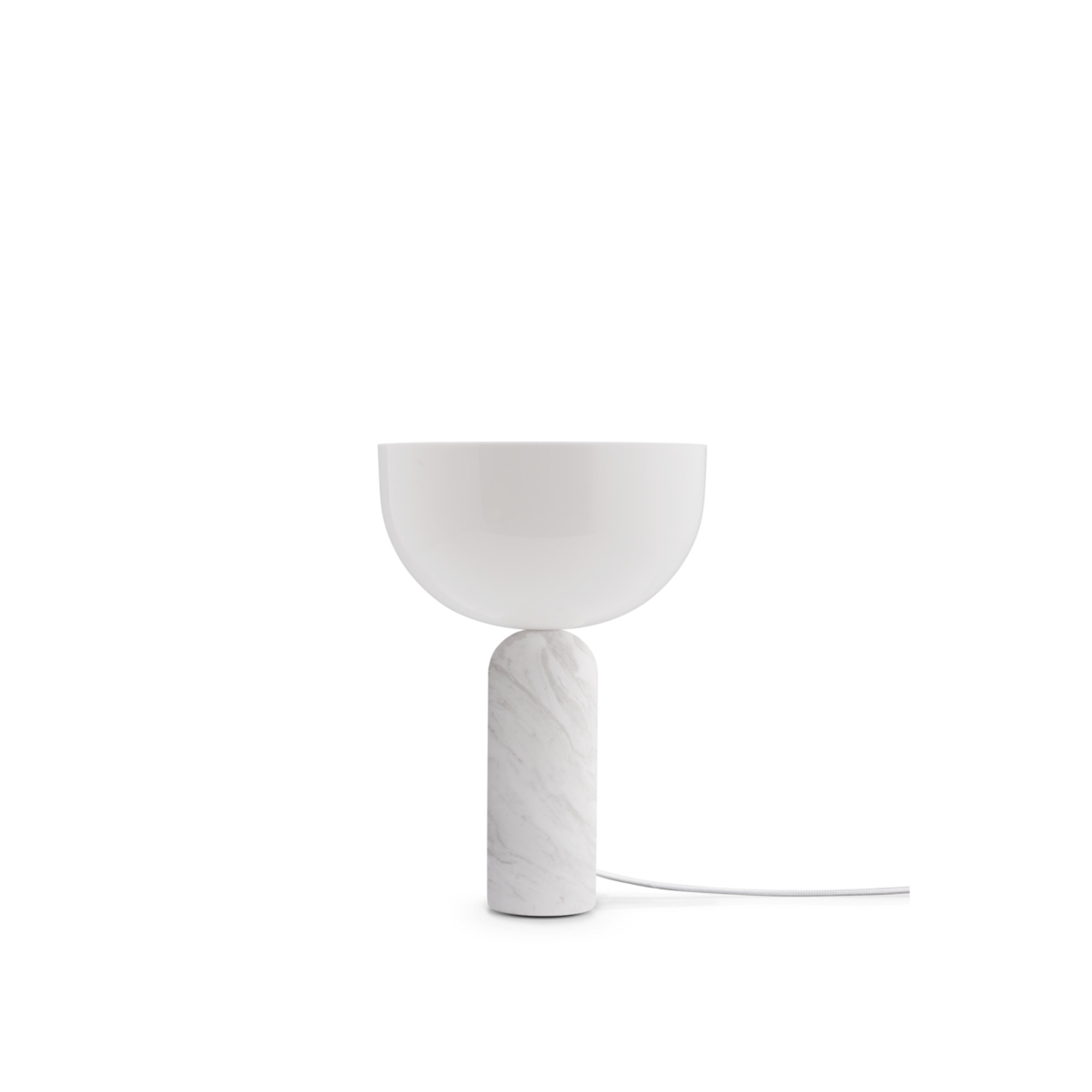Kizu Lampada da tavolo, Small, Bianco Marmo, EU New Works vista0