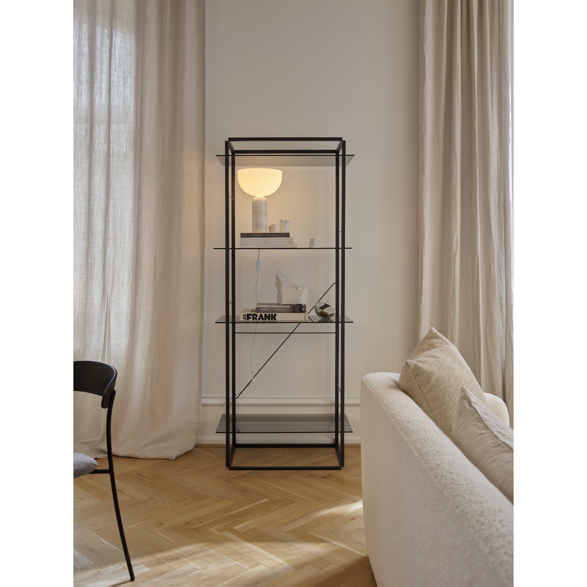 Kizu Lampada da tavolo, Small, Bianco Marmo, EU New Works vista2