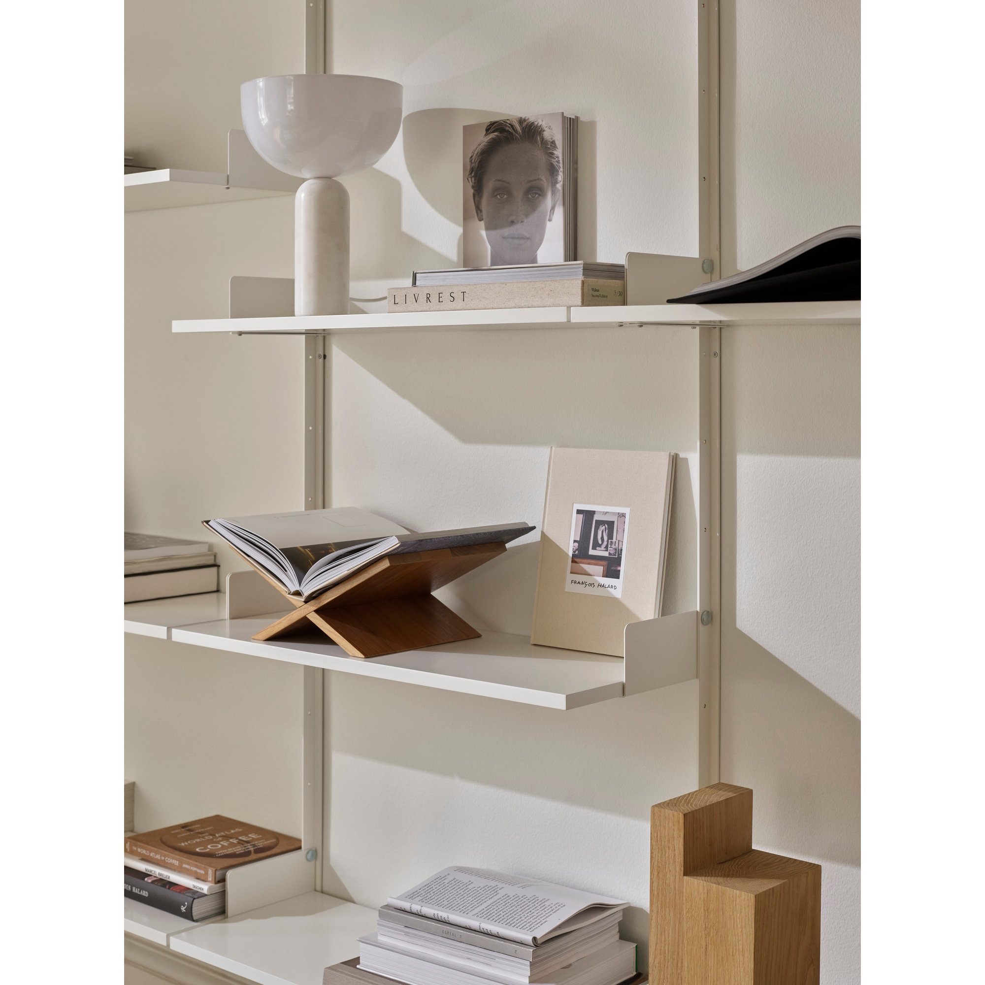 Kizu Lampada da tavolo, Small, Bianco Marmo, EU New Works vista3