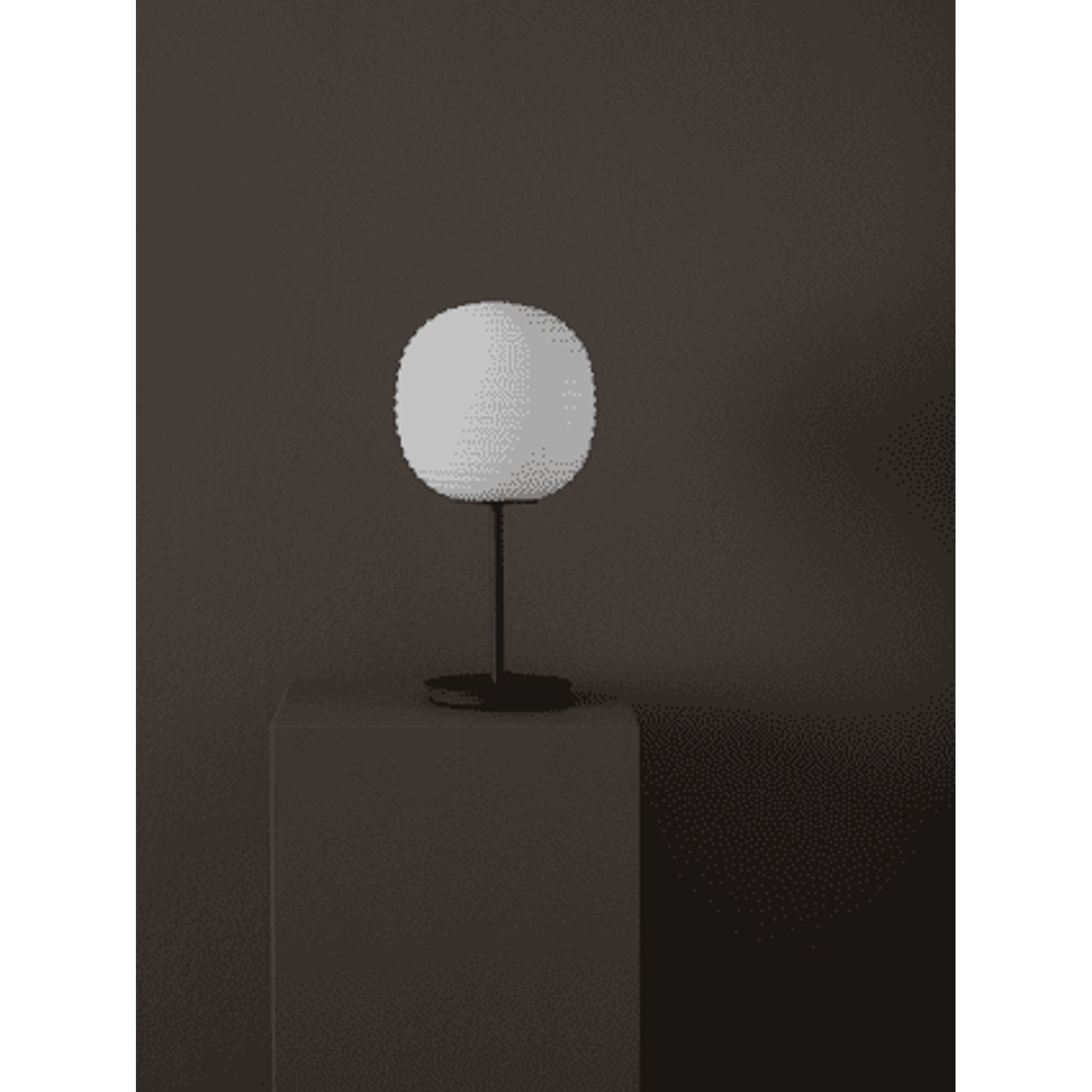 Lantern Lampada da tavolo, Small Ø20, Bianco Vetro opalino, EU New Works vista3