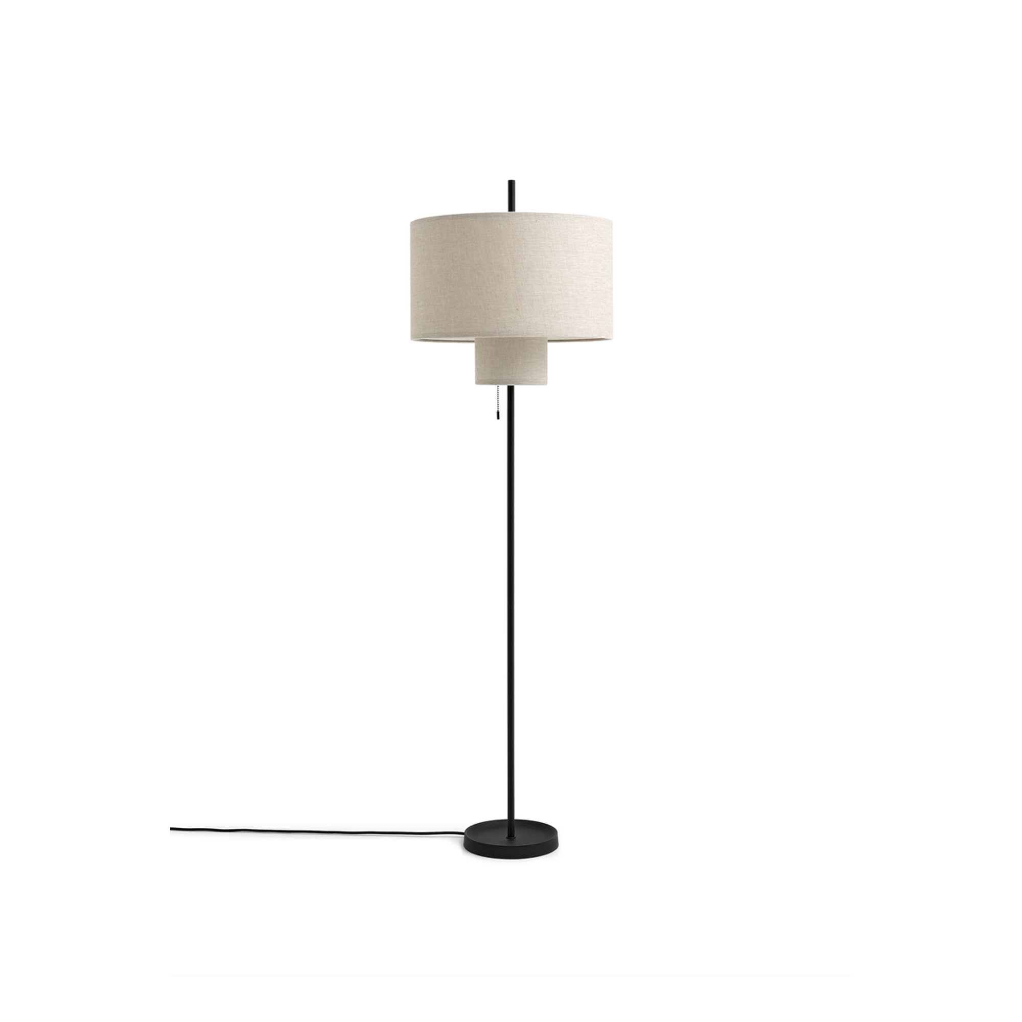 Margin Lampada da terra, Beige Canvas, US New Works vista0