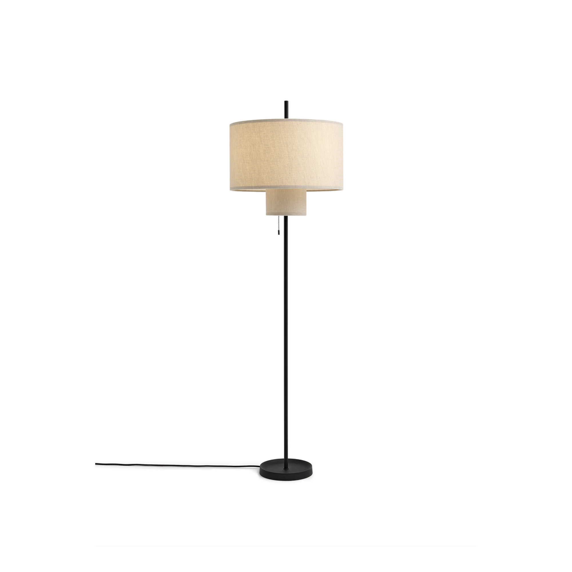 Margin Lampada da terra, Beige Canvas, US New Works vista1