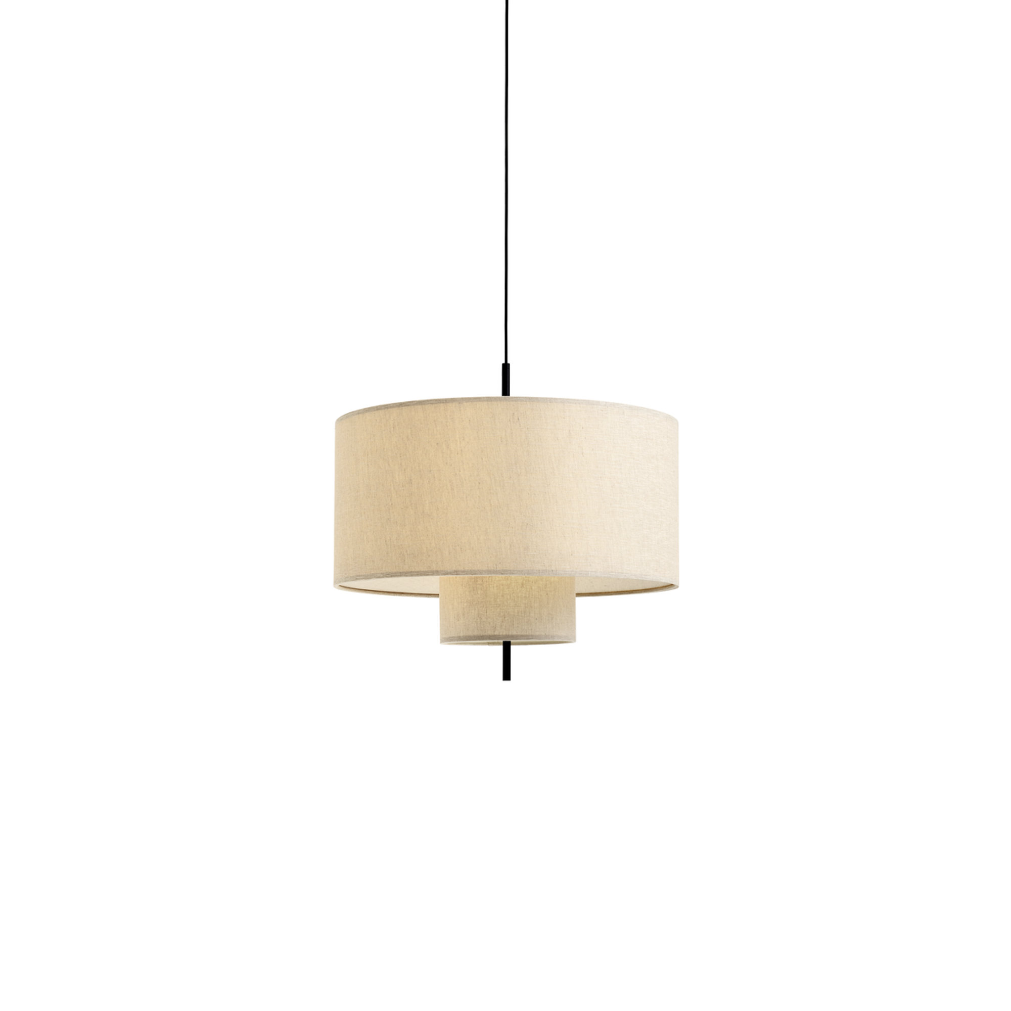 Margin Lampada a sospensione, Ø70, Beige Canvas, EU/UK/AU New Works vista1