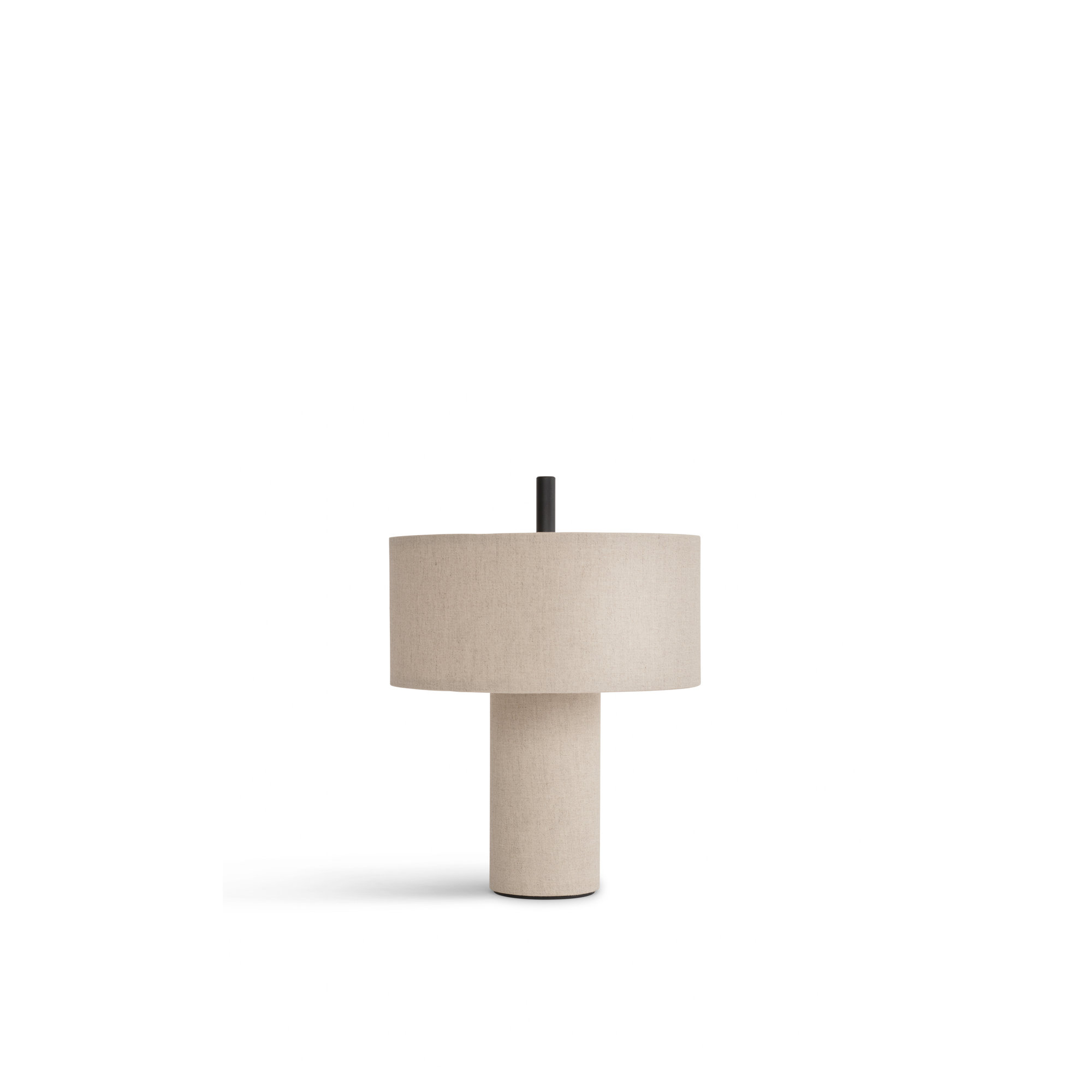 Margin Portatile Lampada da tavolo, Beige Canvas New Works vista0