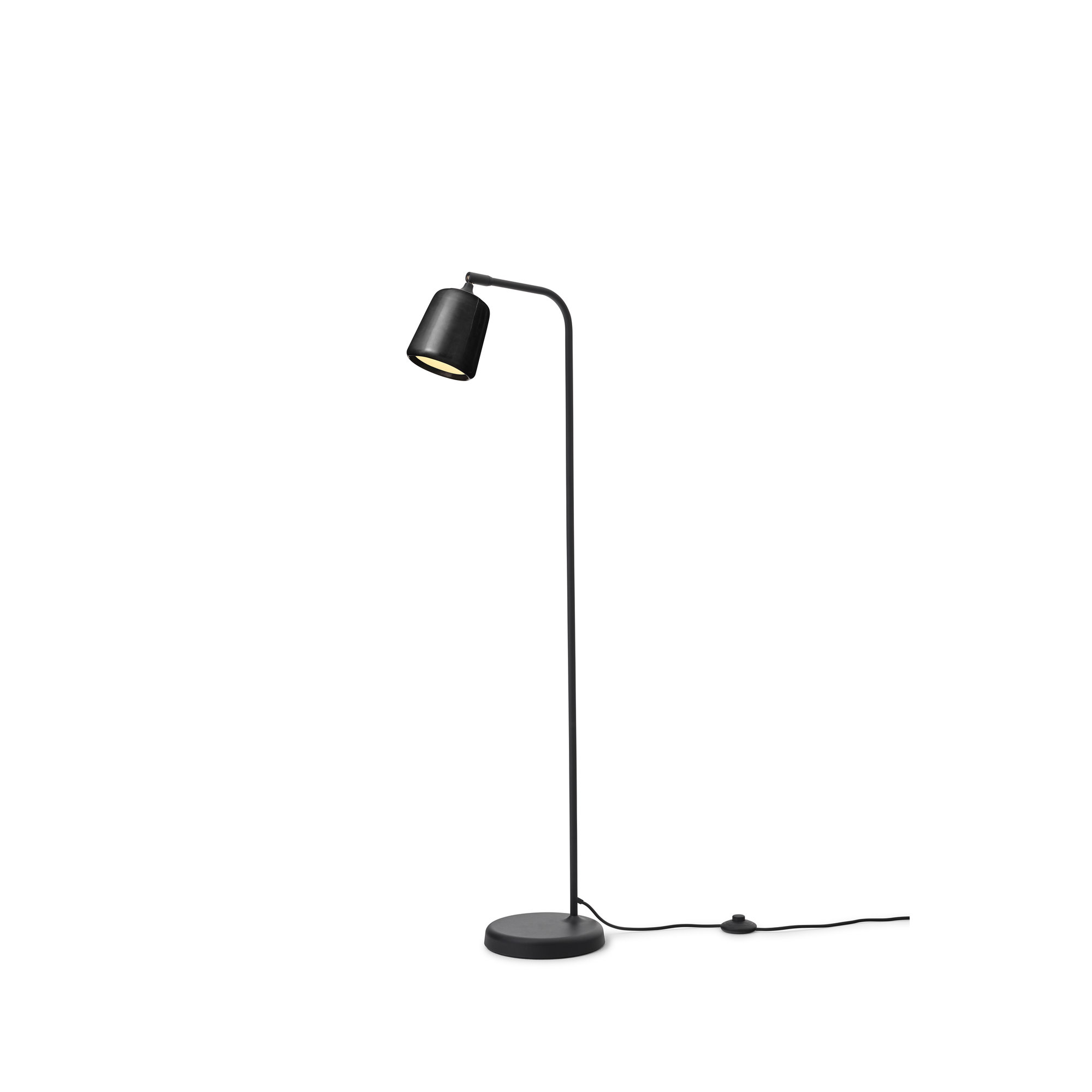 Material Lampada da terra, Nero Marmo, EU New Works vista1