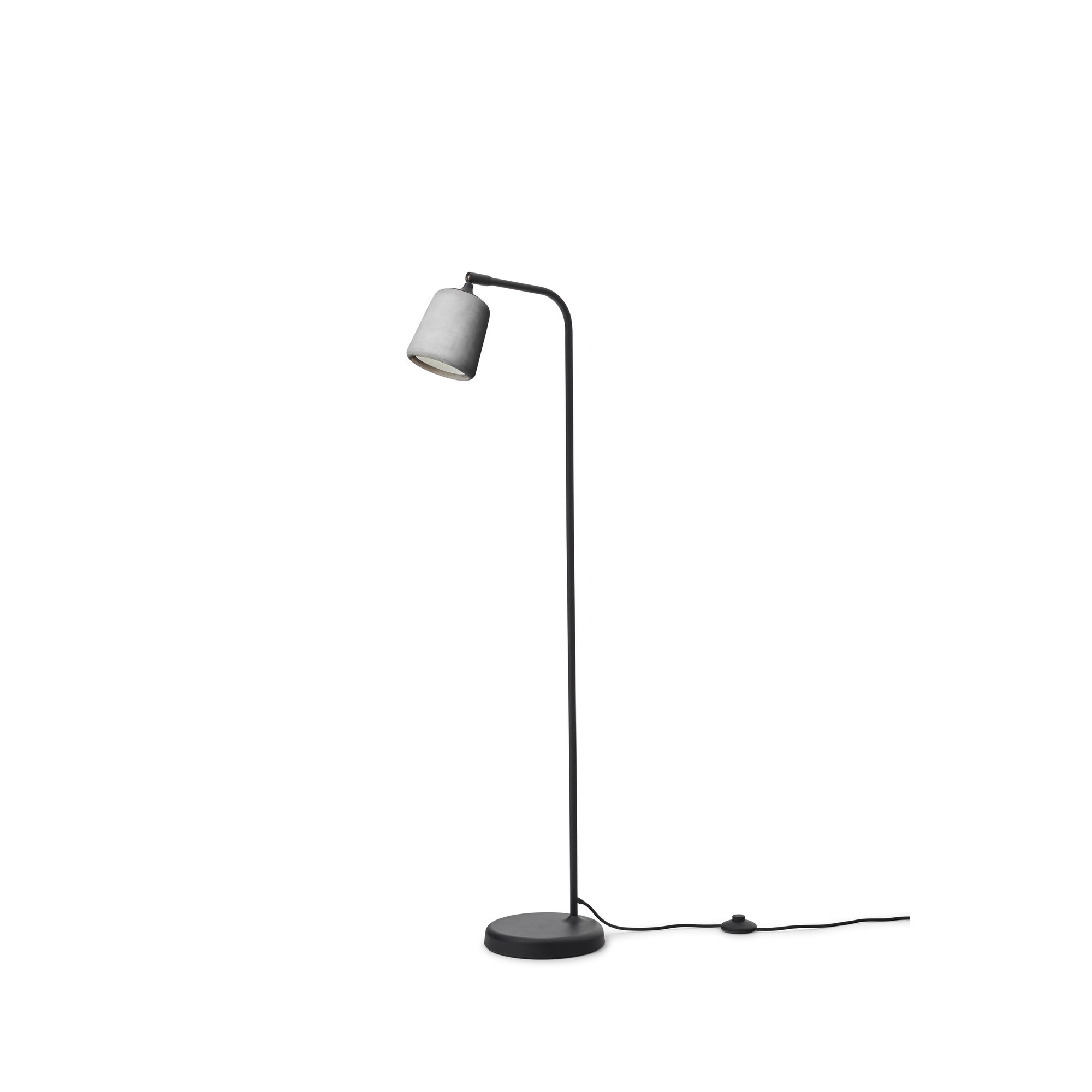 Material Lampada da terra, Light Grey Concrete, EU New Works vista0