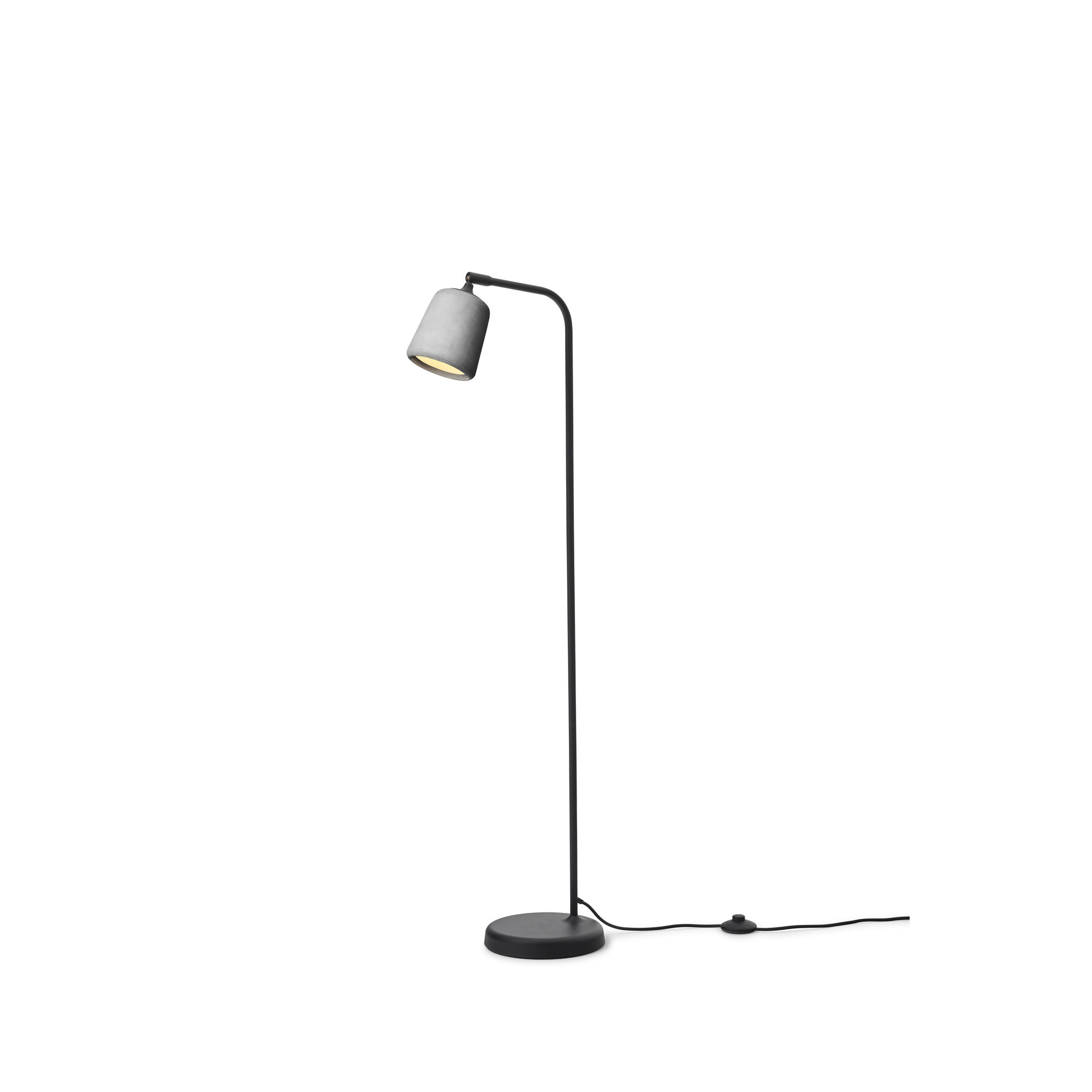 Material Lampada da terra, Light Grey Concrete, EU New Works vista1