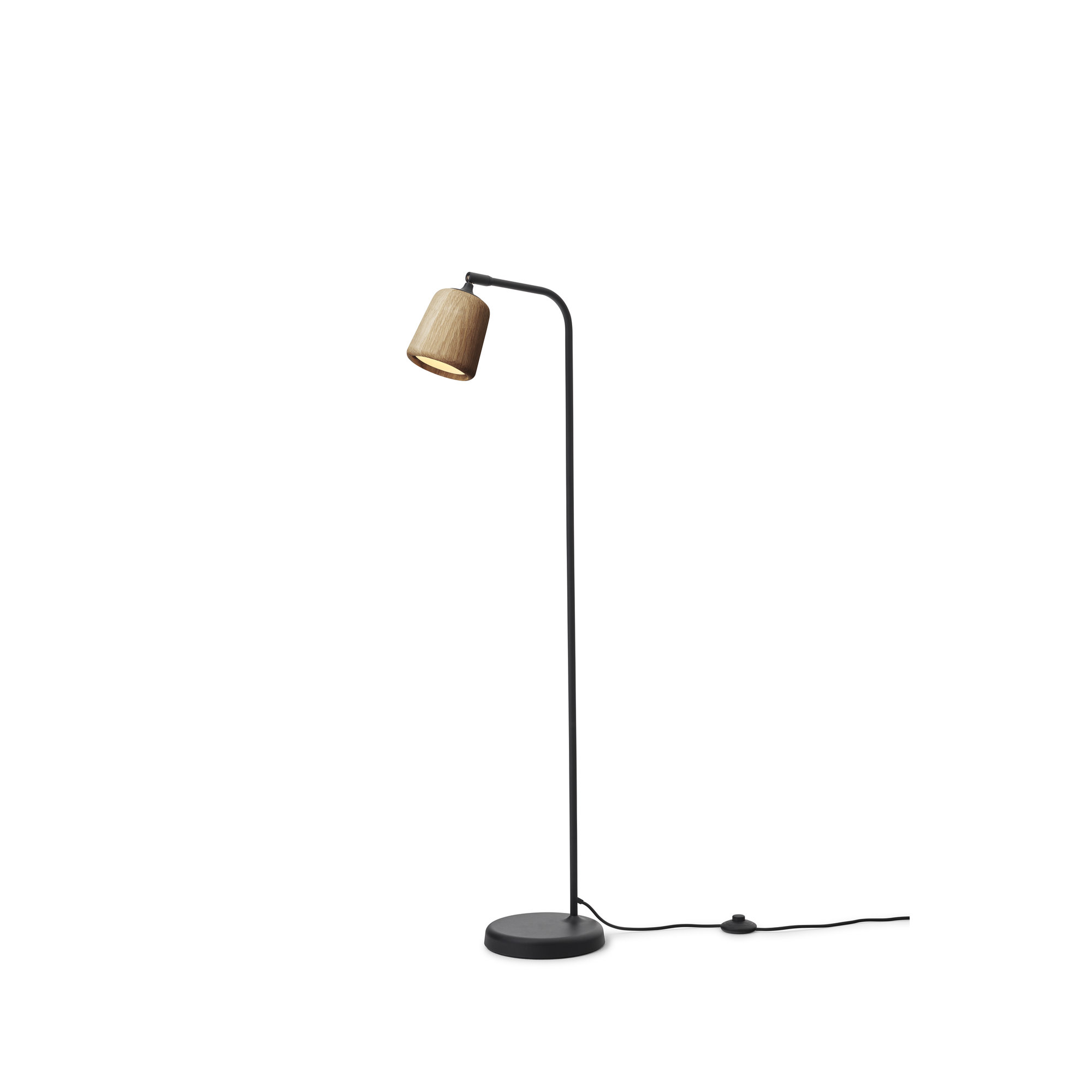 Material Lampada da terra, Natural Oak, EU New Works vista1