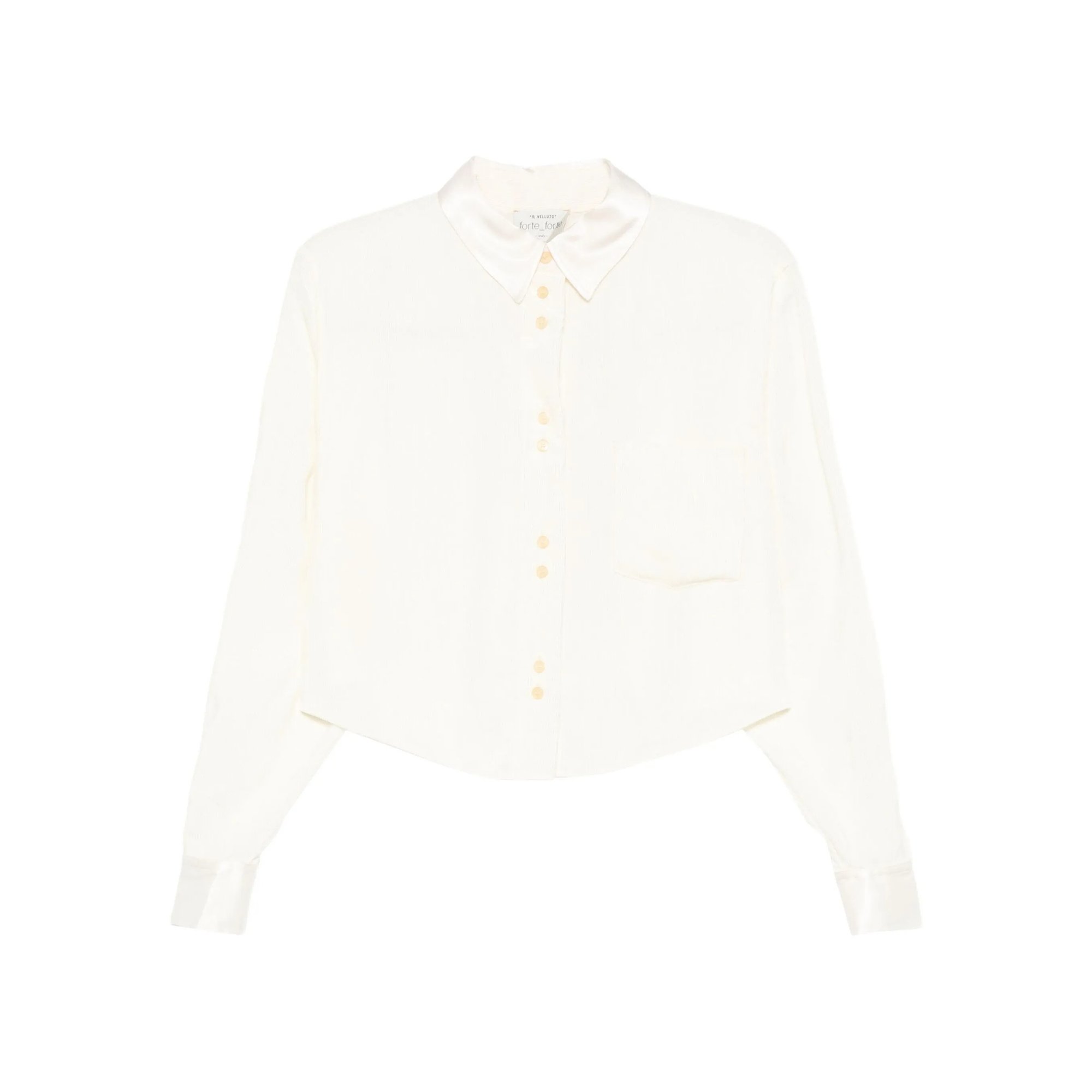 Fluid Chic Velvet Boxy Shirt Forte_Forte  vista0