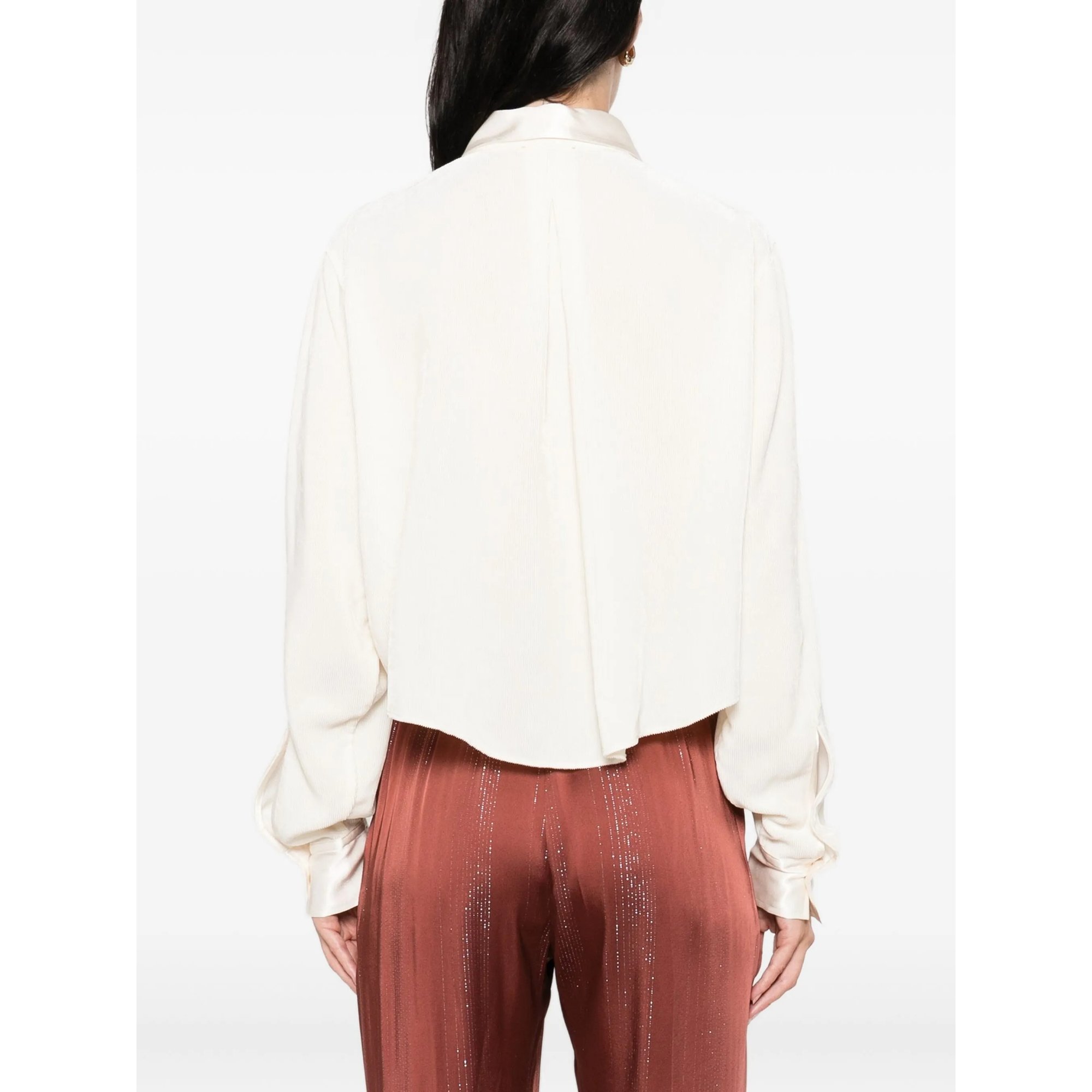 Fluid Chic Velvet Boxy Shirt Forte_Forte  vista3