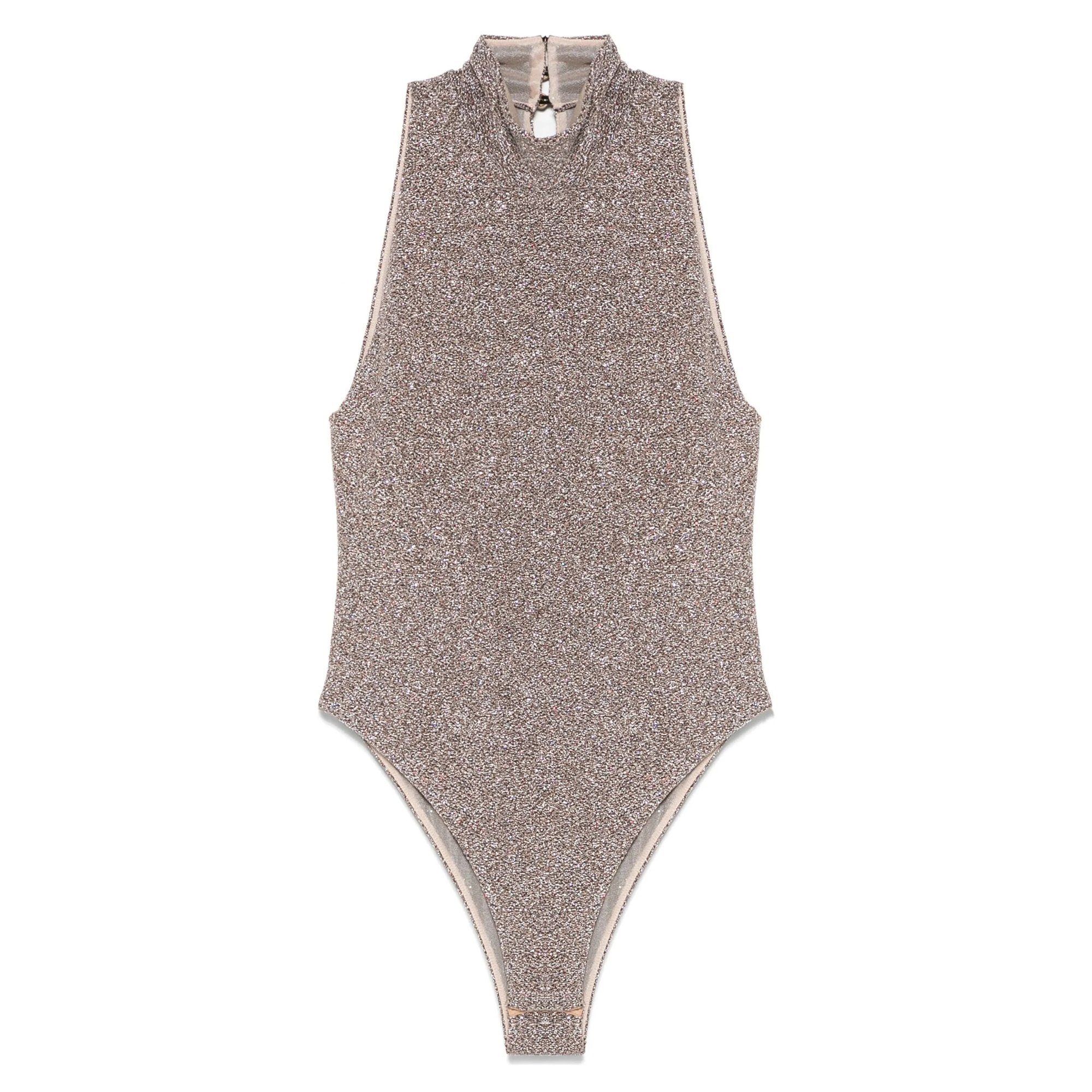 Vrille` Lurex Jersey Turtleneck Body Forte_Forte  vista0
