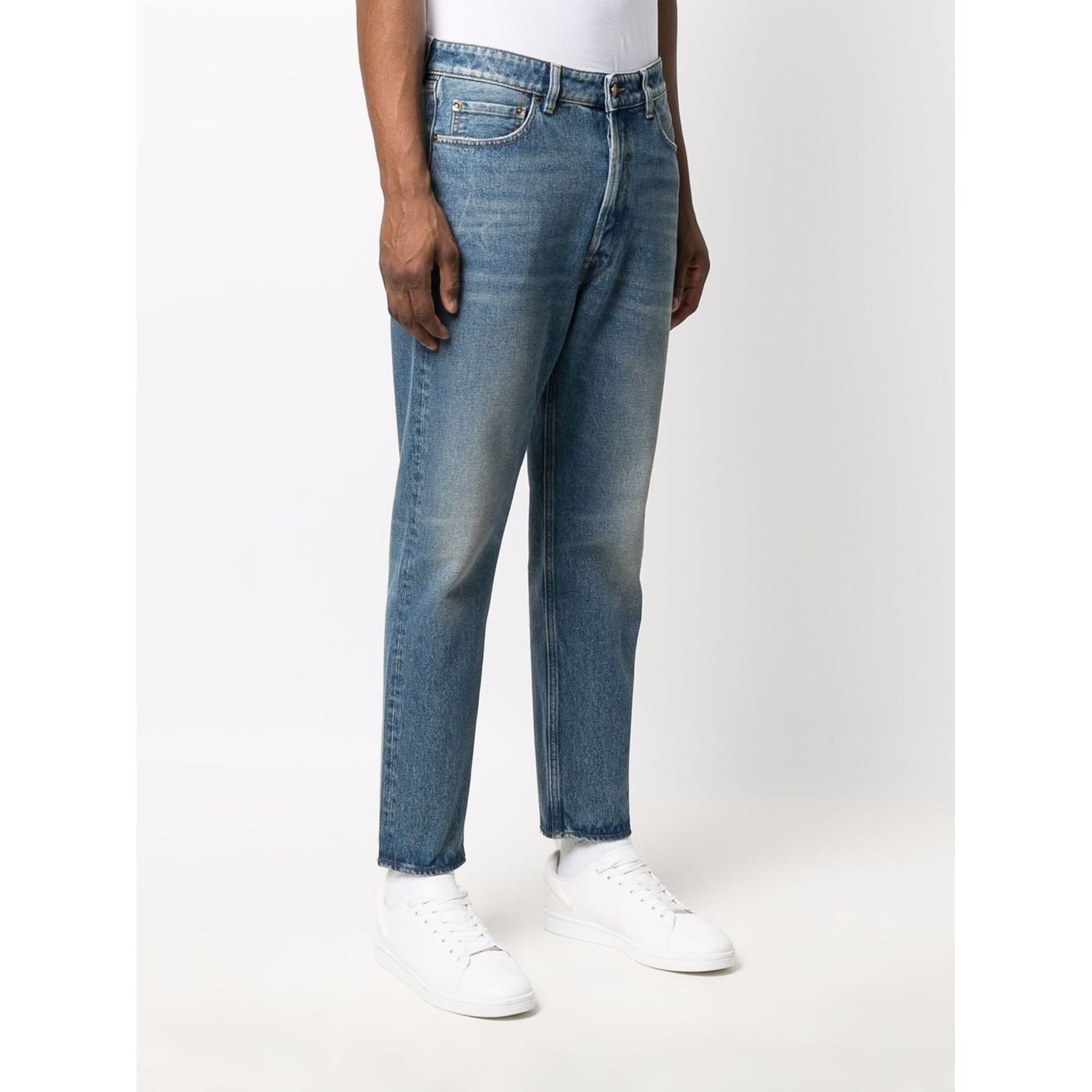 Golden M`s Happy Medium Stone Washed Denim GOLDEN GOOSE vista1